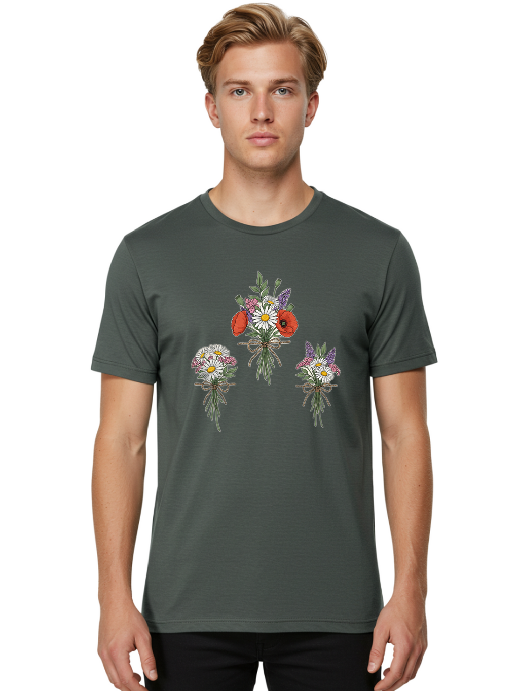 Floral-Bouquets Men'S Graphic Tee, 100% Cotton, Comfortable Casual Summer Wear, Machine Washable, Vintage Camera, Old Camera, Antique Camera, Black Camera, Classic Photography, Photography Equipment, Nostalgic Device, Film Camera, Camera Art Baf084