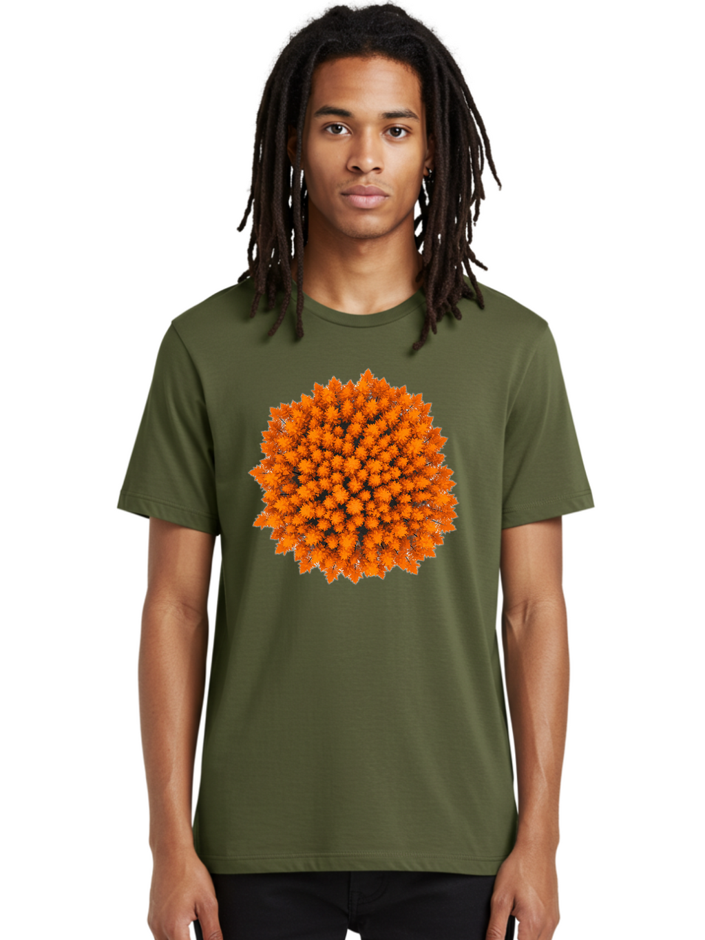 Forest-Canopy Men'S Graphic Tee, 100% Cotton, Comfortable Casual Summer Wear, Machine Washable, Vintage Camera, Old Camera, Antique Camera, Black Camera, Classic Photography, Photography Equipment, Nostalgic Device, Film Camera, Camera Art Baf097