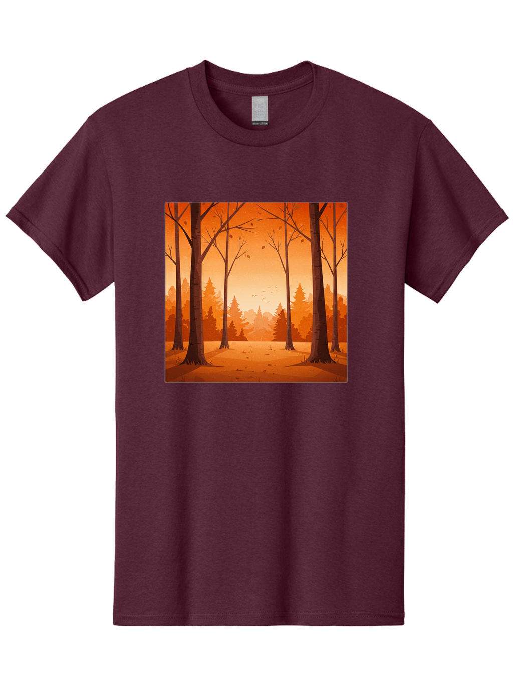 Forest-Landscape Men'S Graphic Tee, 100% Cotton, Comfortable Casual Summer Wear, Machine Washable, Vintage Camera, Old Camera, Antique Camera, Black Camera, Classic Photography, Photography Equipment, Nostalgic Device, Film Camera, Camera Art Baf098
