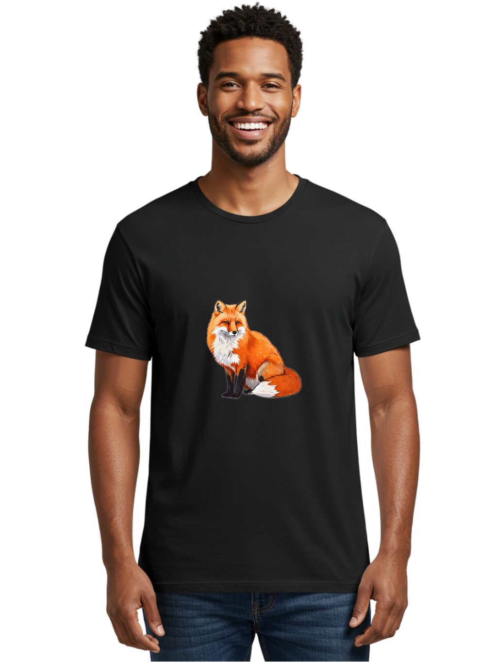 Fox-2 Men'S Graphic Tee, 100% Cotton, Comfortable Casual Summer Wear, Machine Washable, Vintage Camera, Old Camera, Antique Camera, Black Camera, Classic Photography, Photography Equipment, Nostalgic Device, Film Camera, Camera Art Baf103