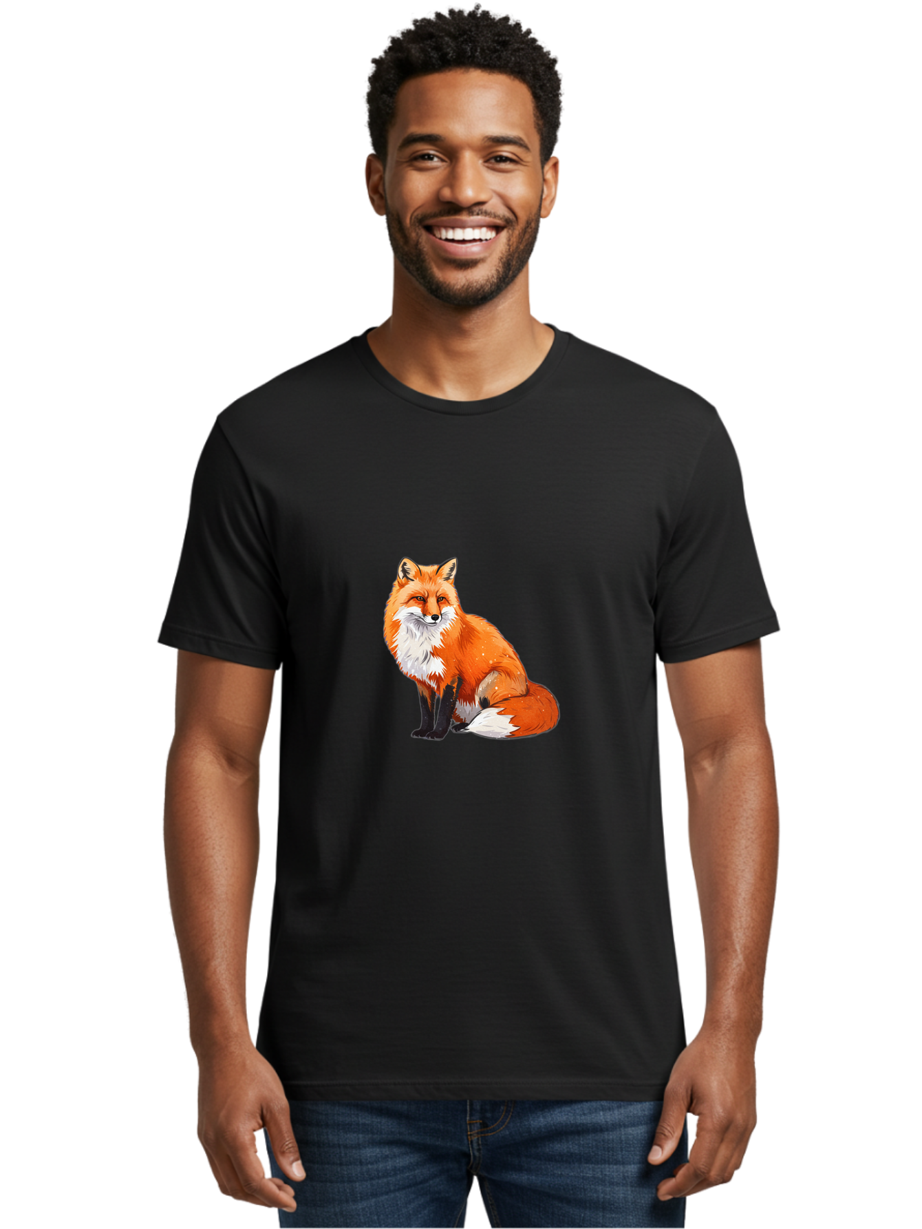Fox-2 Men'S Graphic Tee, 100% Cotton, Comfortable Casual Summer Wear, Machine Washable, Vintage Camera, Old Camera, Antique Camera, Black Camera, Classic Photography, Photography Equipment, Nostalgic Device, Film Camera, Camera Art Baf103