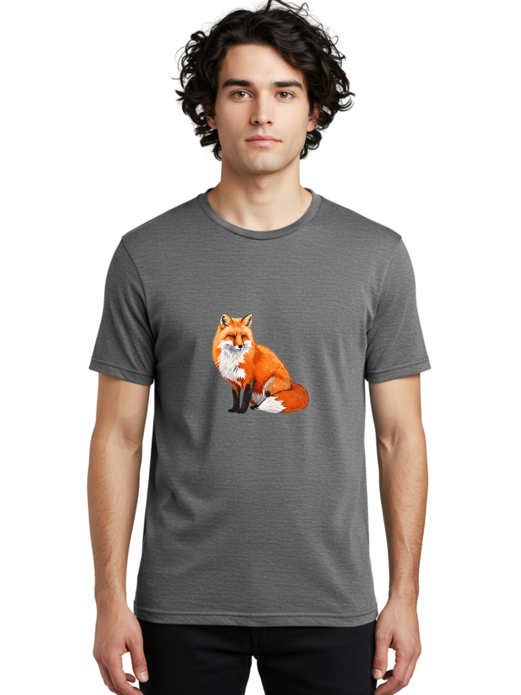 Fox-2 Men'S Graphic Tee, 100% Cotton, Comfortable Casual Summer Wear, Machine Washable, Vintage Camera, Old Camera, Antique Camera, Black Camera, Classic Photography, Photography Equipment, Nostalgic Device, Film Camera, Camera Art Baf103