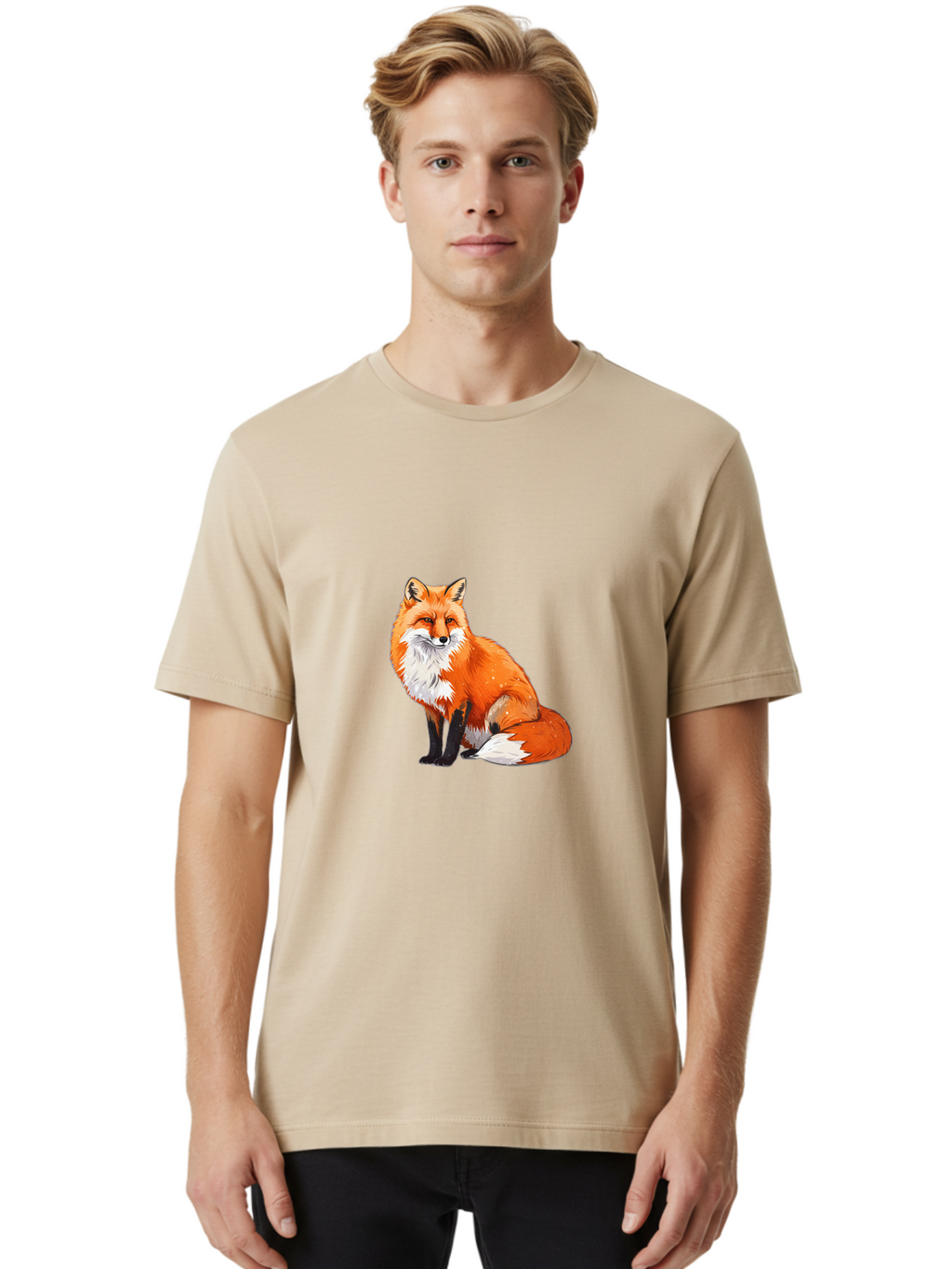 Fox-2 Men'S Graphic Tee, 100% Cotton, Comfortable Casual Summer Wear, Machine Washable, Vintage Camera, Old Camera, Antique Camera, Black Camera, Classic Photography, Photography Equipment, Nostalgic Device, Film Camera, Camera Art Baf103