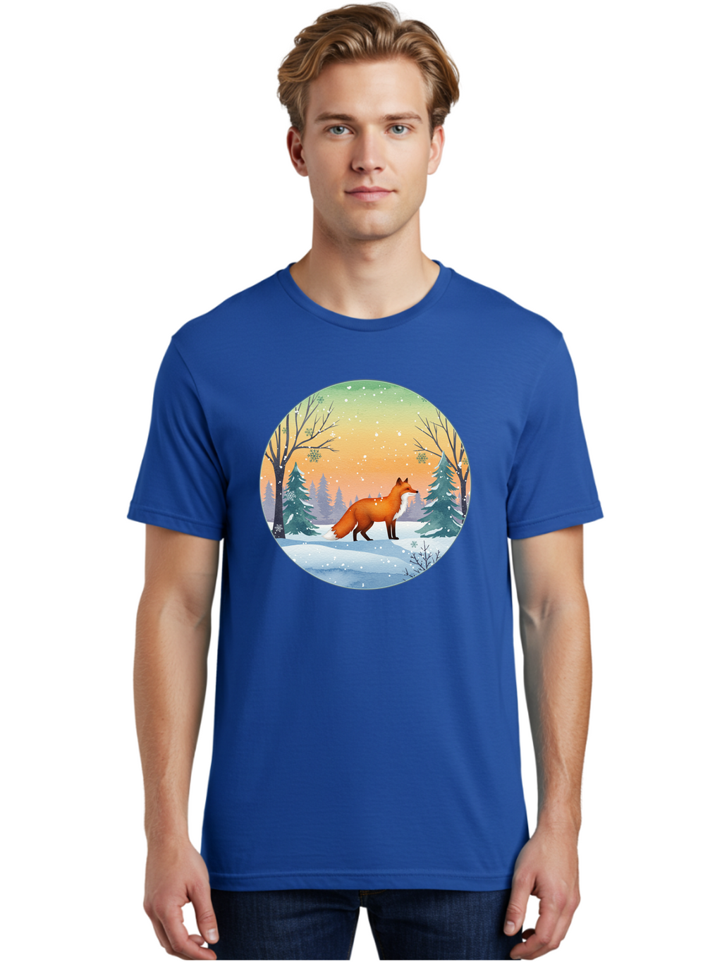 Fox-In-Winter Men'S Graphic Tee, 100% Cotton, Comfortable Casual Summer Wear, Machine Washable, Vintage Camera, Old Camera, Antique Camera, Black Camera, Classic Photography, Photography Equipment, Nostalgic Device, Film Camera, Camera Art Baf112