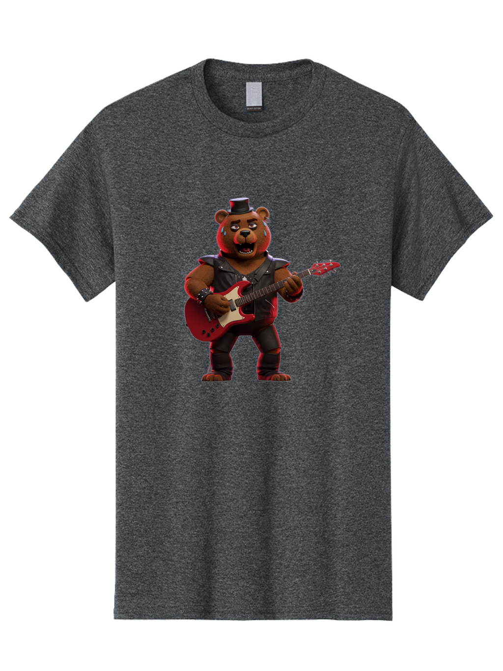 Freddy-Fazbear-4 Men'S Graphic Tee, 100% Cotton, Comfortable Casual Summer Wear, Machine Washable, Vintage Camera, Old Camera, Antique Camera, Black Camera, Classic Photography, Photography Equipment, Nostalgic Device, Film Camera, Camera Art Baf117