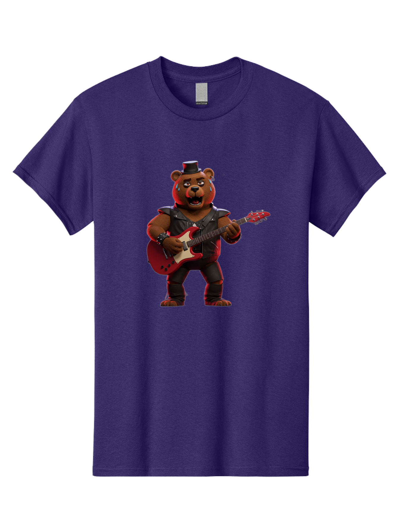 Freddy-Fazbear-4 Men'S Graphic Tee, 100% Cotton, Comfortable Casual Summer Wear, Machine Washable, Vintage Camera, Old Camera, Antique Camera, Black Camera, Classic Photography, Photography Equipment, Nostalgic Device, Film Camera, Camera Art Baf117