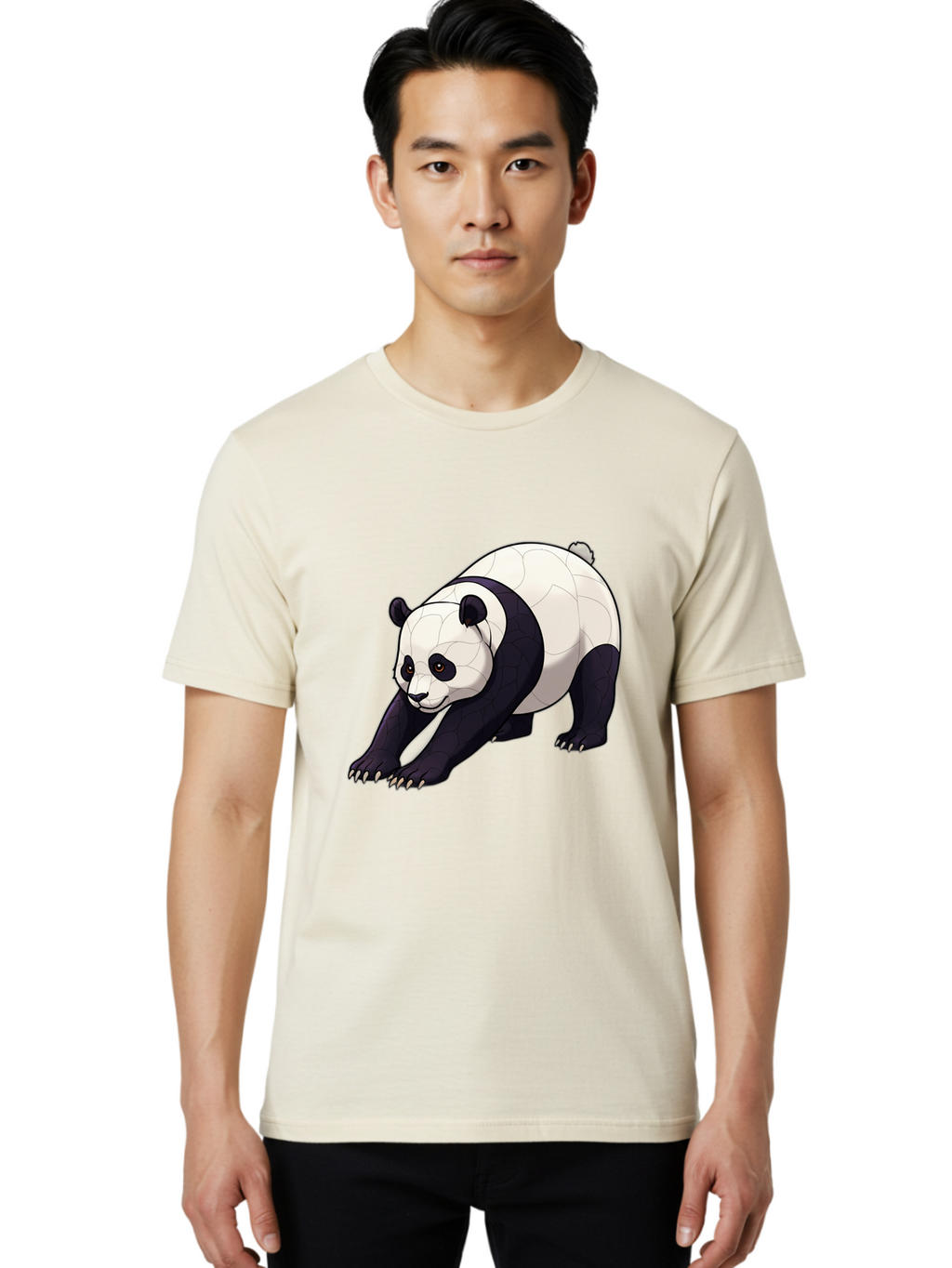 Giant-Panda Men'S Graphic Tee, 100% Cotton, Comfortable Casual Summer Wear, Machine Washable, Vintage Camera, Old Camera, Antique Camera, Black Camera, Classic Photography, Photography Equipment, Nostalgic Device, Film Camera, Camera Art Baf127