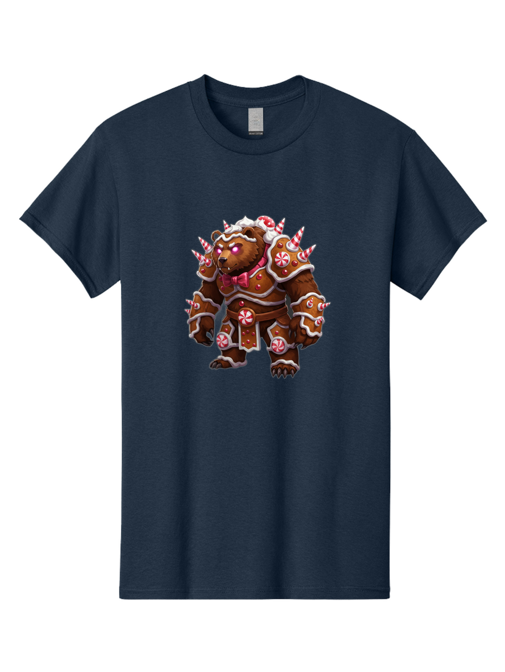 Gingerbread-Bear Men'S Graphic Tee, 100% Cotton, Comfortable Casual Summer Wear, Machine Washable, Vintage Camera, Old Camera, Antique Camera, Black Camera, Classic Photography, Photography Equipment, Nostalgic Device, Film Camera, Camera Art Baf128
