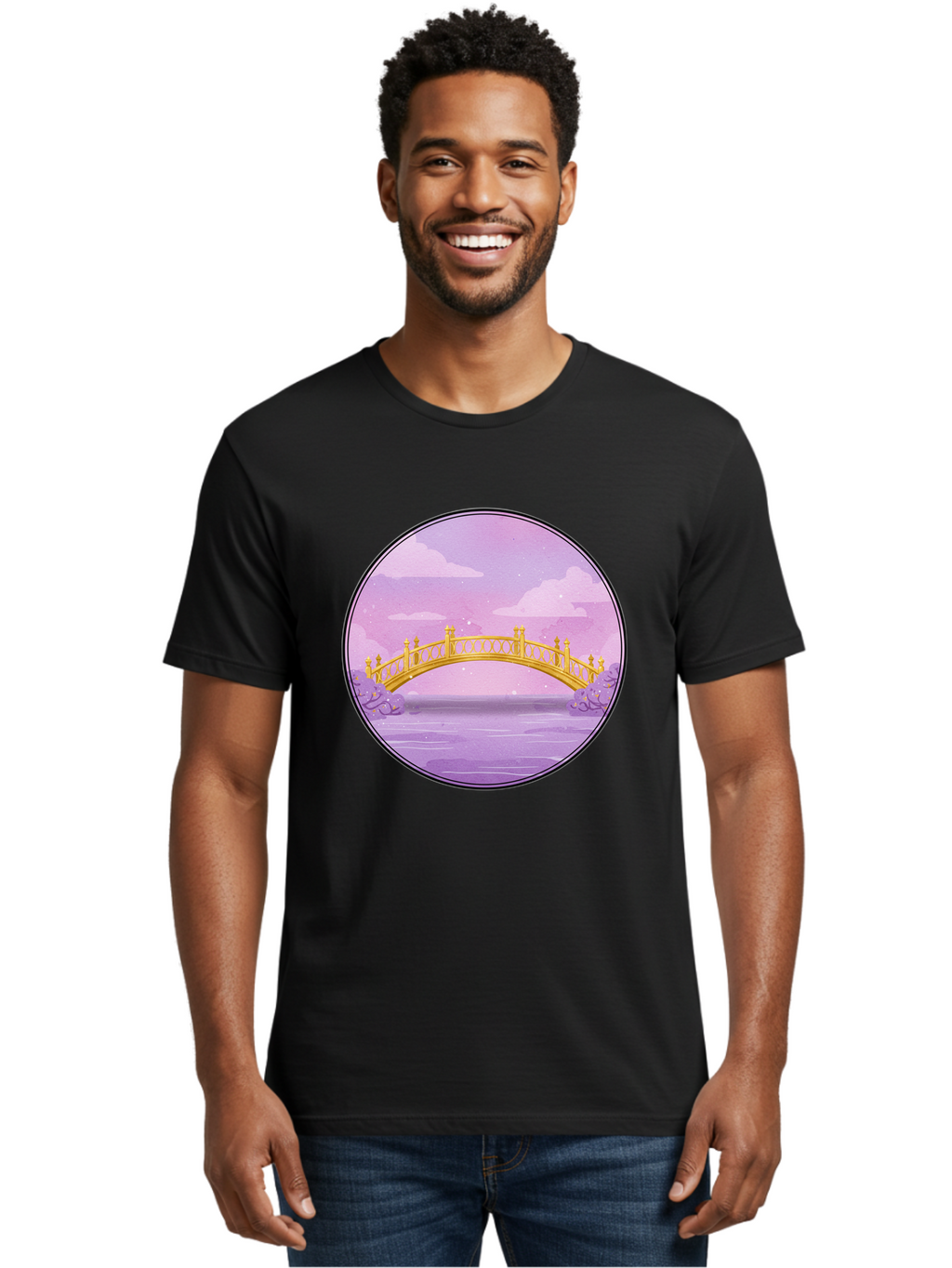 Golden-Bridge Men'S Graphic Tee, 100% Cotton, Comfortable Casual Summer Wear, Machine Washable, Vintage Camera, Old Camera, Antique Camera, Black Camera, Classic Photography, Photography Equipment, Nostalgic Device, Film Camera, Camera Art Baf133