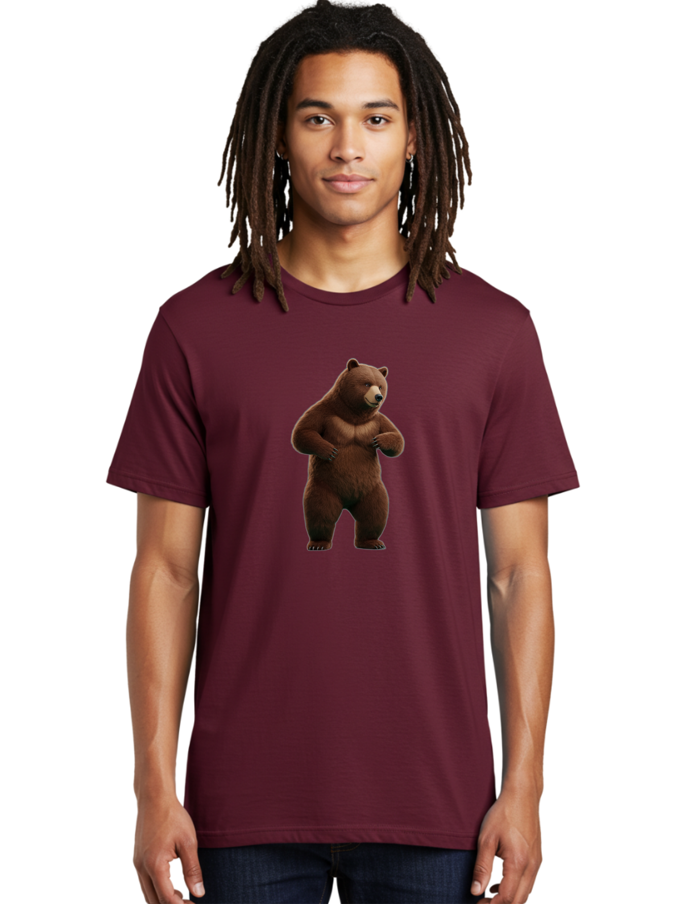 Grizzly-Bear Men'S Graphic Tee, 100% Cotton, Comfortable Casual Summer Wear, Machine Washable, Vintage Camera, Old Camera, Antique Camera, Black Camera, Classic Photography, Photography Equipment, Nostalgic Device, Film Camera, Camera Art Baf137
