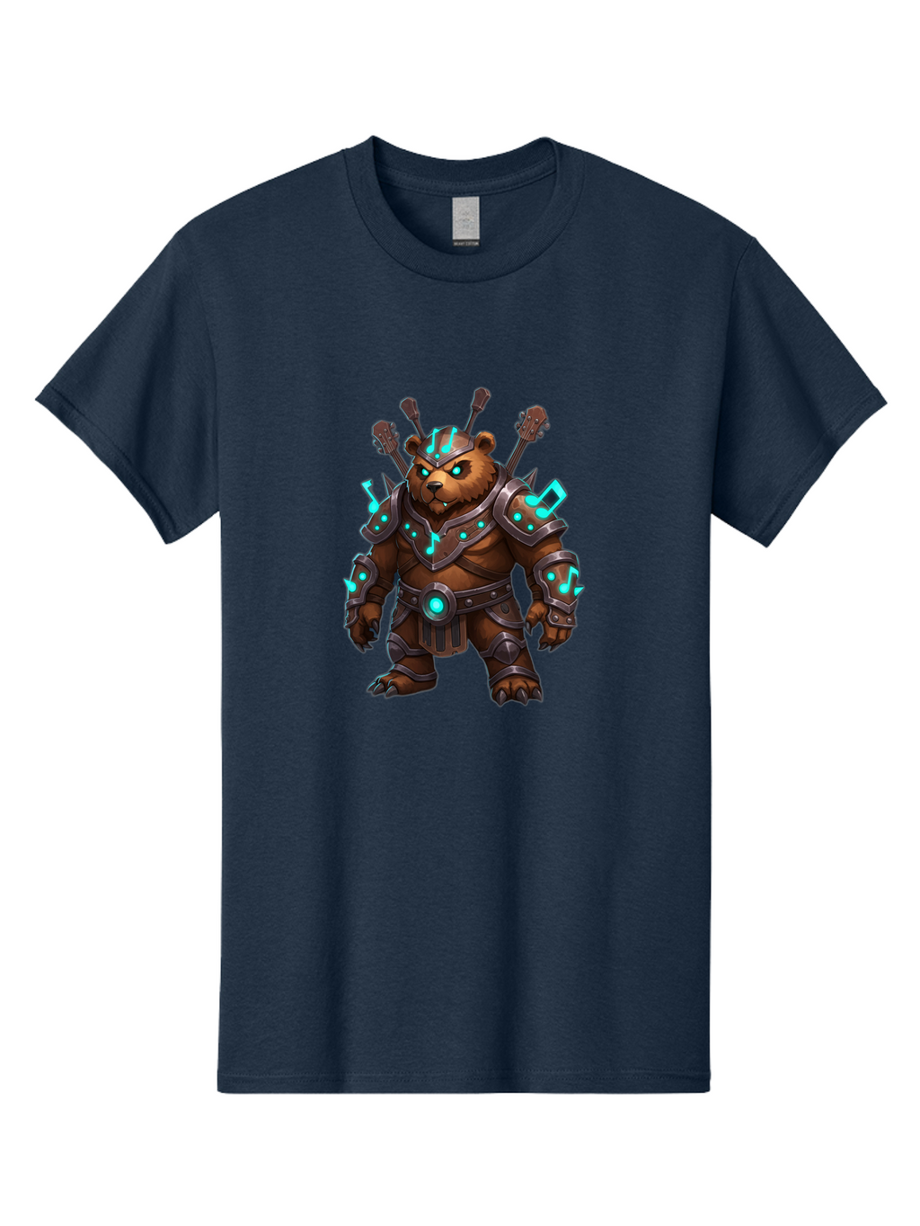 Guitar-Bear-Knight Men'S Graphic Tee, 100% Cotton, Comfortable Casual Summer Wear, Machine Washable, Vintage Camera, Old Camera, Antique Camera, Black Camera, Classic Photography, Photography Equipment, Nostalgic Device, Film Camera, Baf142