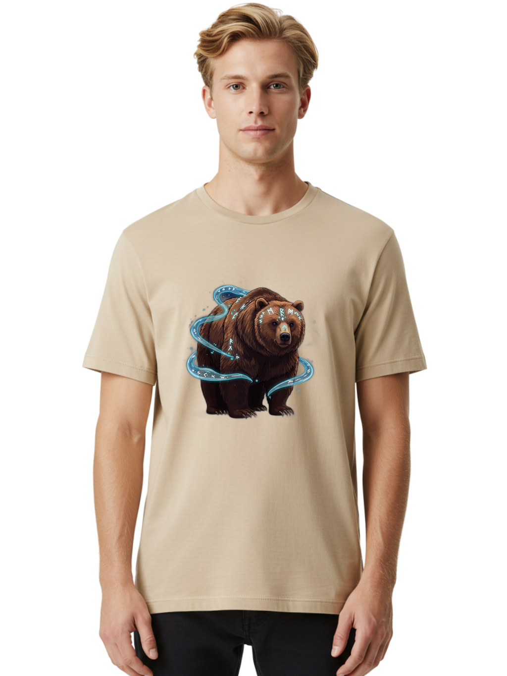 Hemmux-Bear Men'S Graphic Tee, 100% Cotton, Comfortable Casual Summer Wear, Machine Washable, Vintage Camera, Old Camera, Antique Camera, Black Camera, Classic Photography, Photography Equipment, Nostalgic Device, Film Camera, Camera Art Baf146