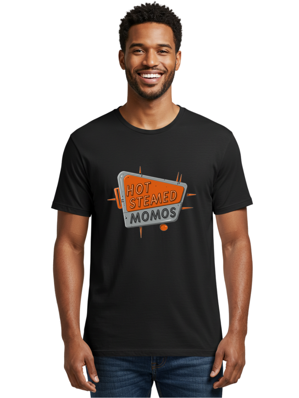 Hot-Steamed-Momos Men'S Graphic Tee, 100% Cotton, Comfortable Casual Summer Wear, Machine Washable, Vintage Camera, Old Camera, Antique Camera, Black Camera, Classic Photography, Photography Equipment, Nostalgic Device, Film Camera, Camera Art Baf149