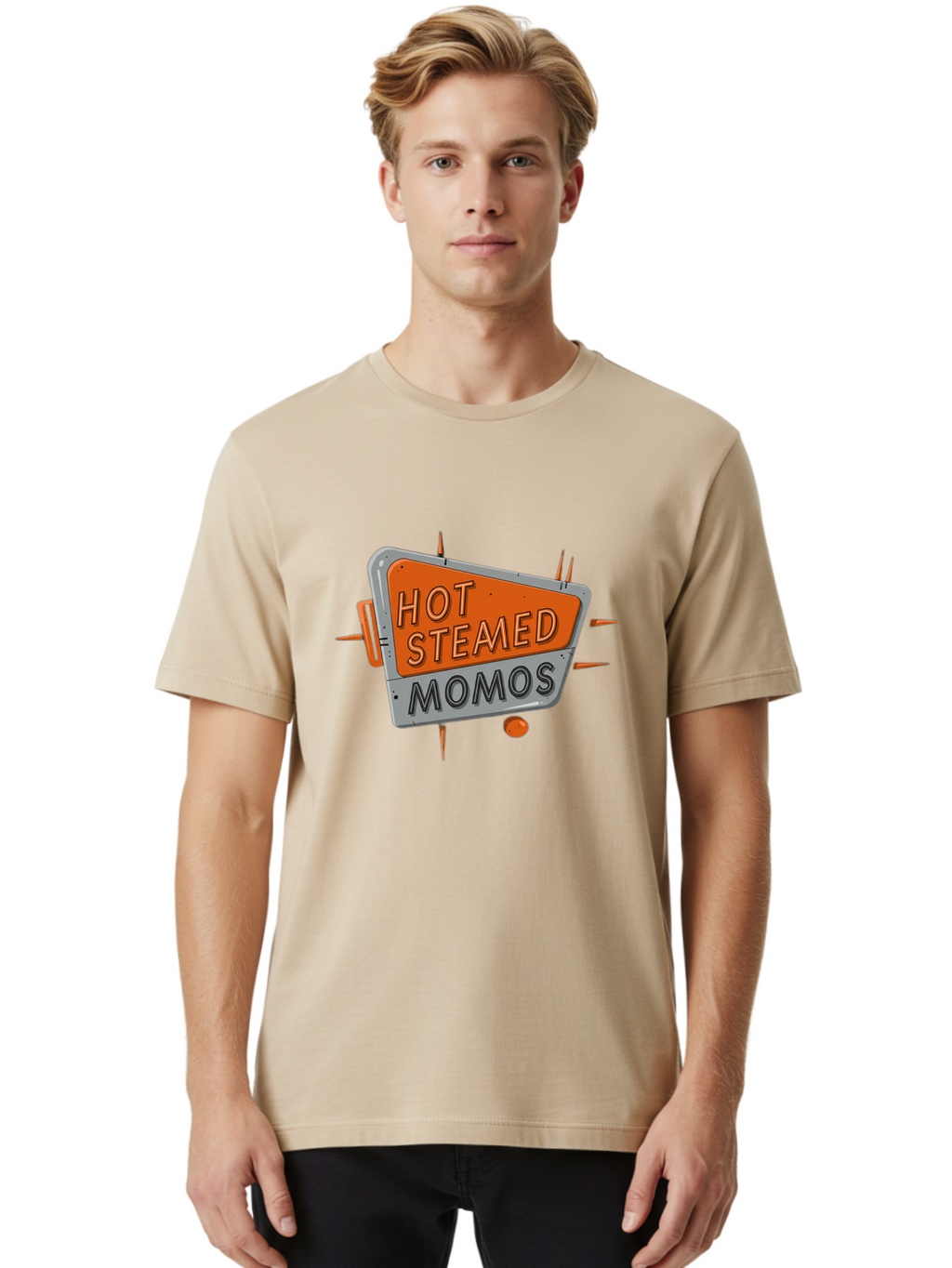 Hot-Steamed-Momos Men'S Graphic Tee, 100% Cotton, Comfortable Casual Summer Wear, Machine Washable, Vintage Camera, Old Camera, Antique Camera, Black Camera, Classic Photography, Photography Equipment, Nostalgic Device, Film Camera, Camera Art Baf149