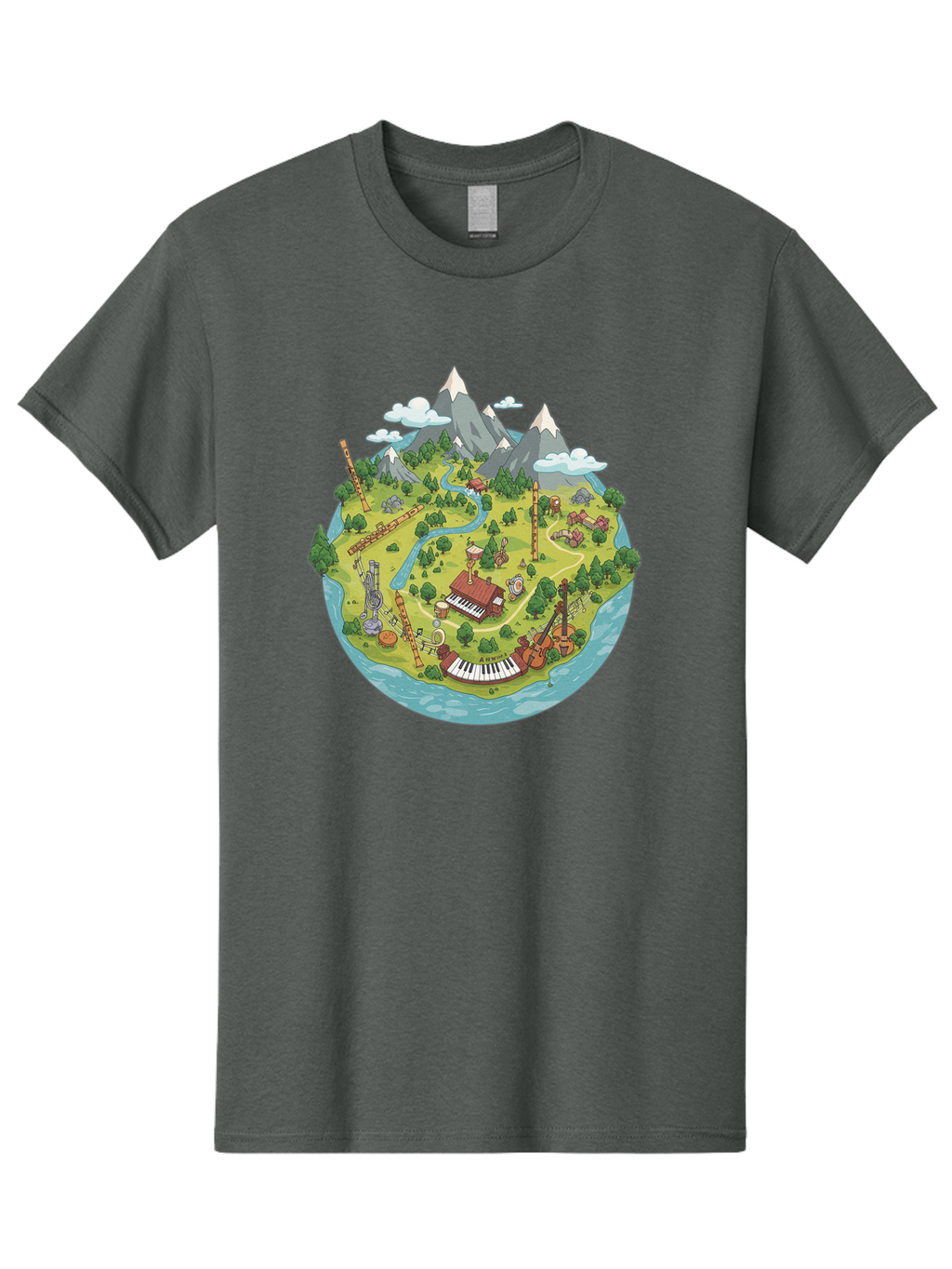 Island-Music-Scene Men'S Graphic Tee, 100% Cotton, Comfortable Casual Summer Wear, Machine Washable, Vintage Camera, Old Camera, Antique Camera, Black Camera, Classic Photography, Photography Equipment, Nostalgic Device, Film Camera, Baf153