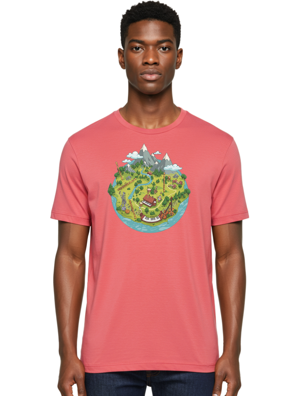 Island-Music-Scene Men'S Graphic Tee, 100% Cotton, Comfortable Casual Summer Wear, Machine Washable, Vintage Camera, Old Camera, Antique Camera, Black Camera, Classic Photography, Photography Equipment, Nostalgic Device, Film Camera, Baf153