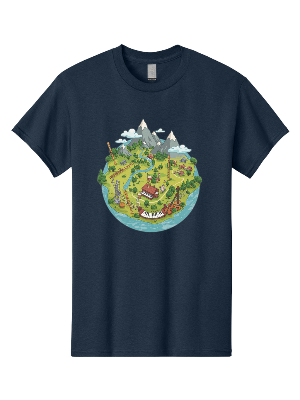 Island-Music-Scene Men'S Graphic Tee, 100% Cotton, Comfortable Casual Summer Wear, Machine Washable, Vintage Camera, Old Camera, Antique Camera, Black Camera, Classic Photography, Photography Equipment, Nostalgic Device, Film Camera, Baf153