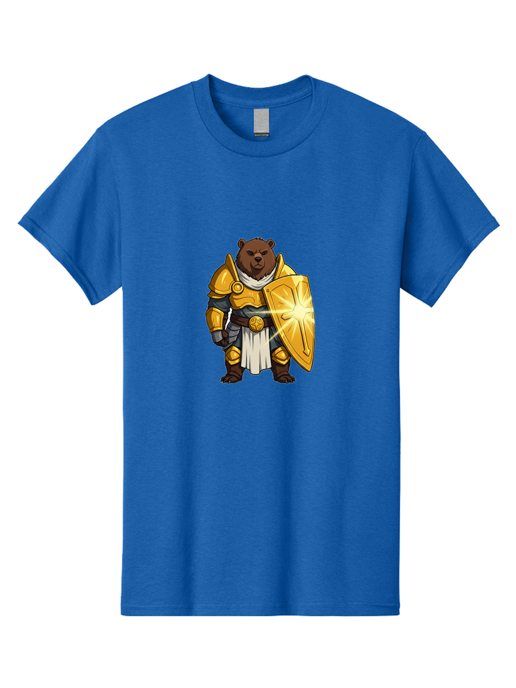 Knight-Bear-1 Men'S Graphic Tee, 100% Cotton, Comfortable Casual Summer Wear, Machine Washable, Vintage Camera, Old Camera, Antique Camera, Black Camera, Classic Photography, Photography Equipment, Nostalgic Device, Film Camera, Camera Art Baf165