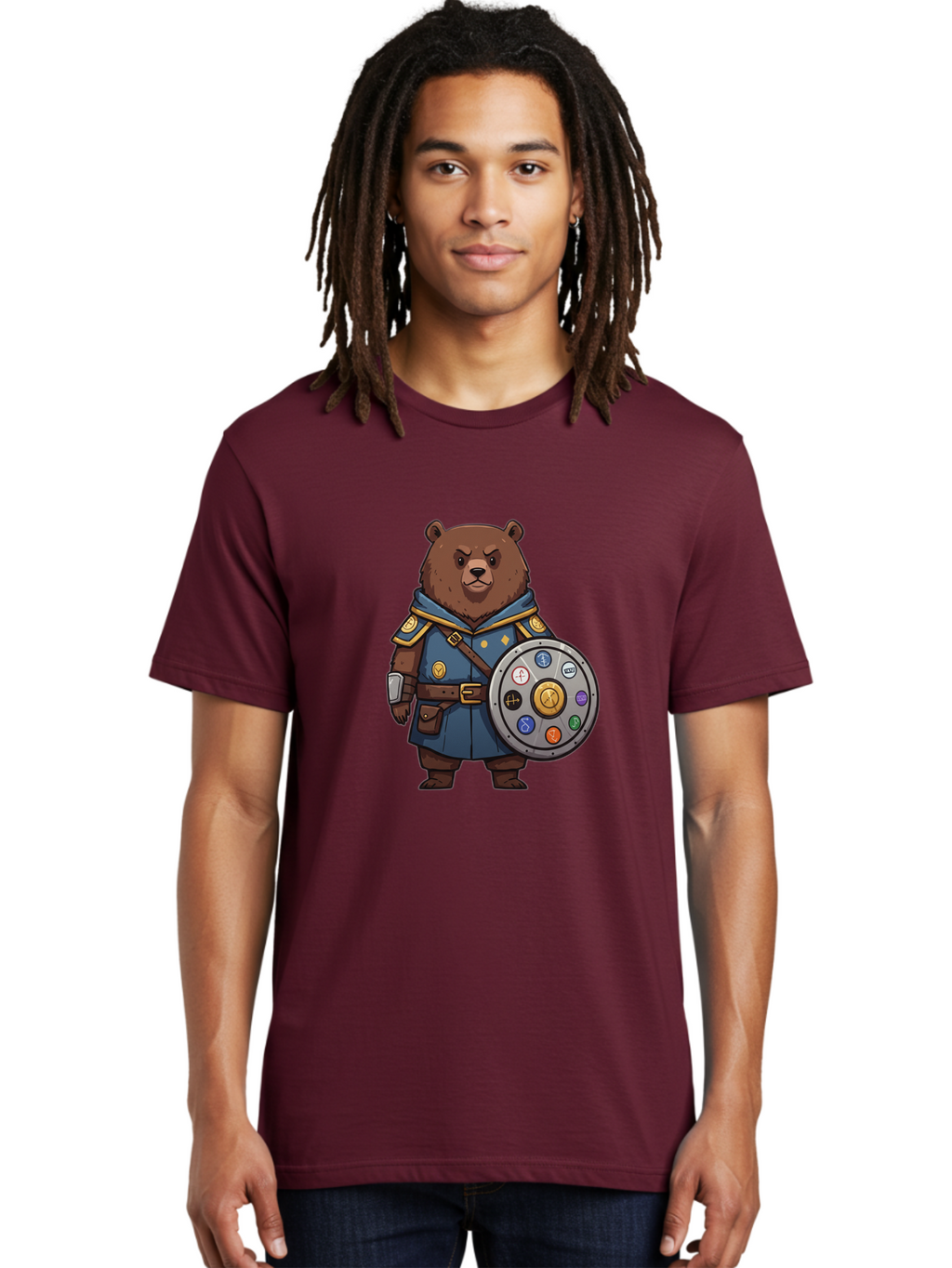Knights-Bear Men'S Graphic Tee, 100% Cotton, Comfortable Casual Summer Wear, Machine Washable, Vintage Camera, Old Camera, Antique Camera, Black Camera, Classic Photography, Photography Equipment, Nostalgic Device, Film Camera, Camera Art Baf168