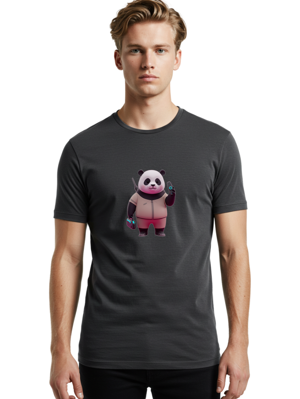 Kung-Fu-Panda Men'S Graphic Tee, 100% Cotton, Comfortable Casual Summer Wear, Machine Washable, Vintage Camera, Old Camera, Antique Camera, Black Camera, Classic Photography, Photography Equipment, Nostalgic Device, Film Camera, Camera Art Baf177