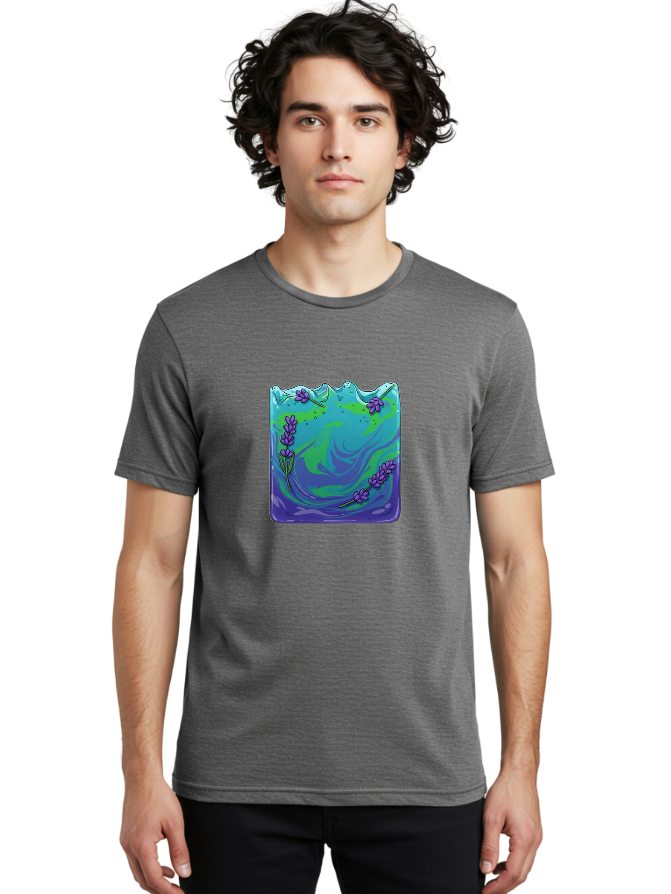 Lavender-Soap Men'S Graphic Tee, 100% Cotton, Comfortable Casual Summer Wear, Machine Washable, Vintage Camera, Old Camera, Antique Camera, Black Camera, Classic Photography, Photography Equipment, Nostalgic Device, Film Camera, Camera Art Baf181