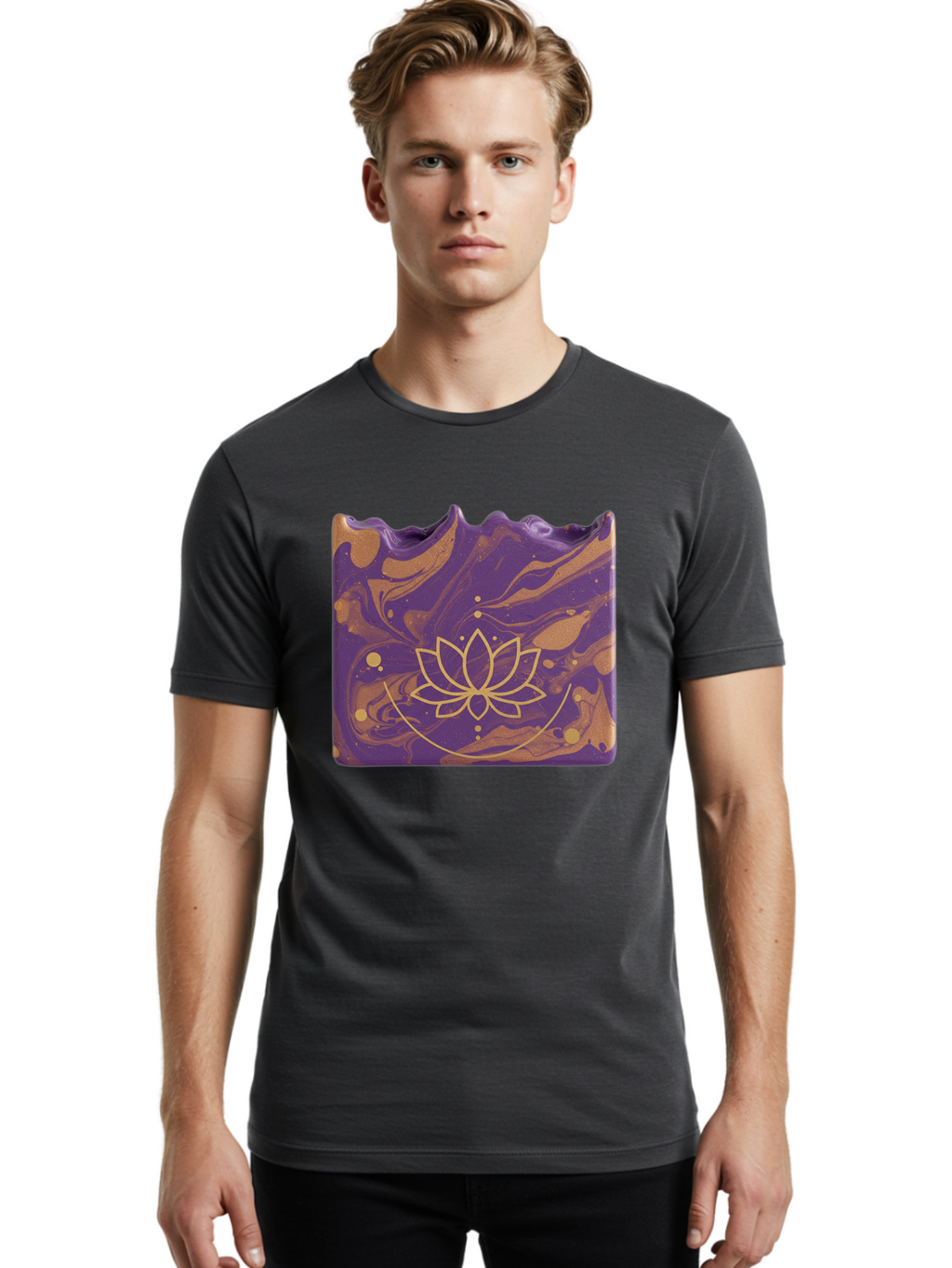 Lotus-Ashtray Men'S Graphic Tee, 100% Cotton, Comfortable Casual Summer Wear, Machine Washable, Vintage Camera, Old Camera, Antique Camera, Black Camera, Classic Photography, Photography Equipment, Nostalgic Device, Film Camera, Camera Art Baf182