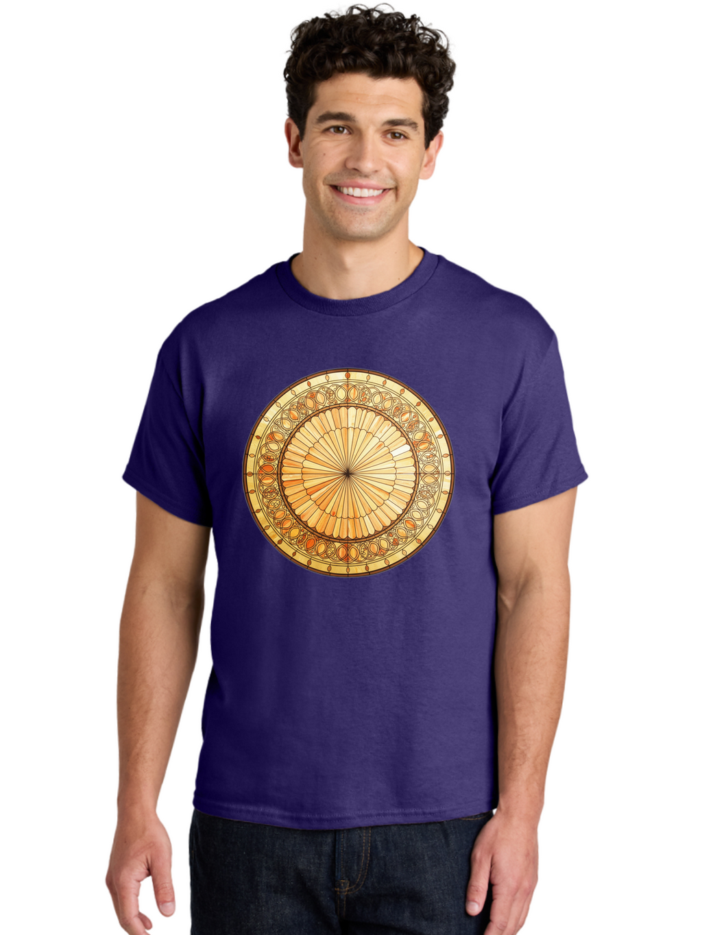 Mandala-Design Men'S Graphic Tee, 100% Cotton, Comfortable Casual Summer Wear, Machine Washable, Vintage Camera, Old Camera, Antique Camera, Black Camera, Classic Photography, Photography Equipment, Nostalgic Device, Film Camera, Camera Art Baf200