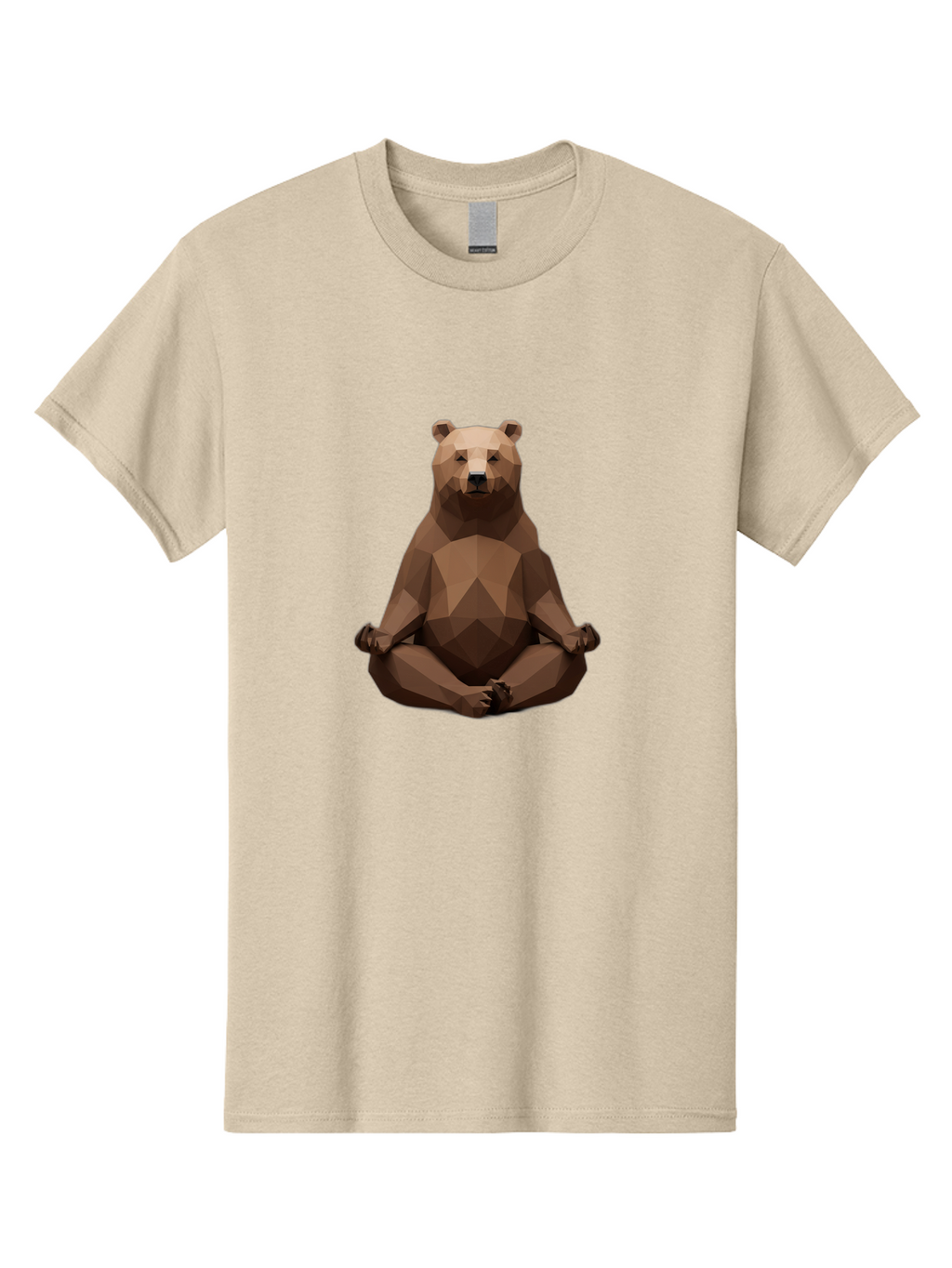 Meditating-Bear Men'S Graphic Tee, 100% Cotton, Comfortable Casual Summer Wear, Machine Washable, Vintage Camera, Old Camera, Antique Camera, Black Camera, Classic Photography, Photography Equipment, Nostalgic Device, Film Camera, Camera Art Baf207