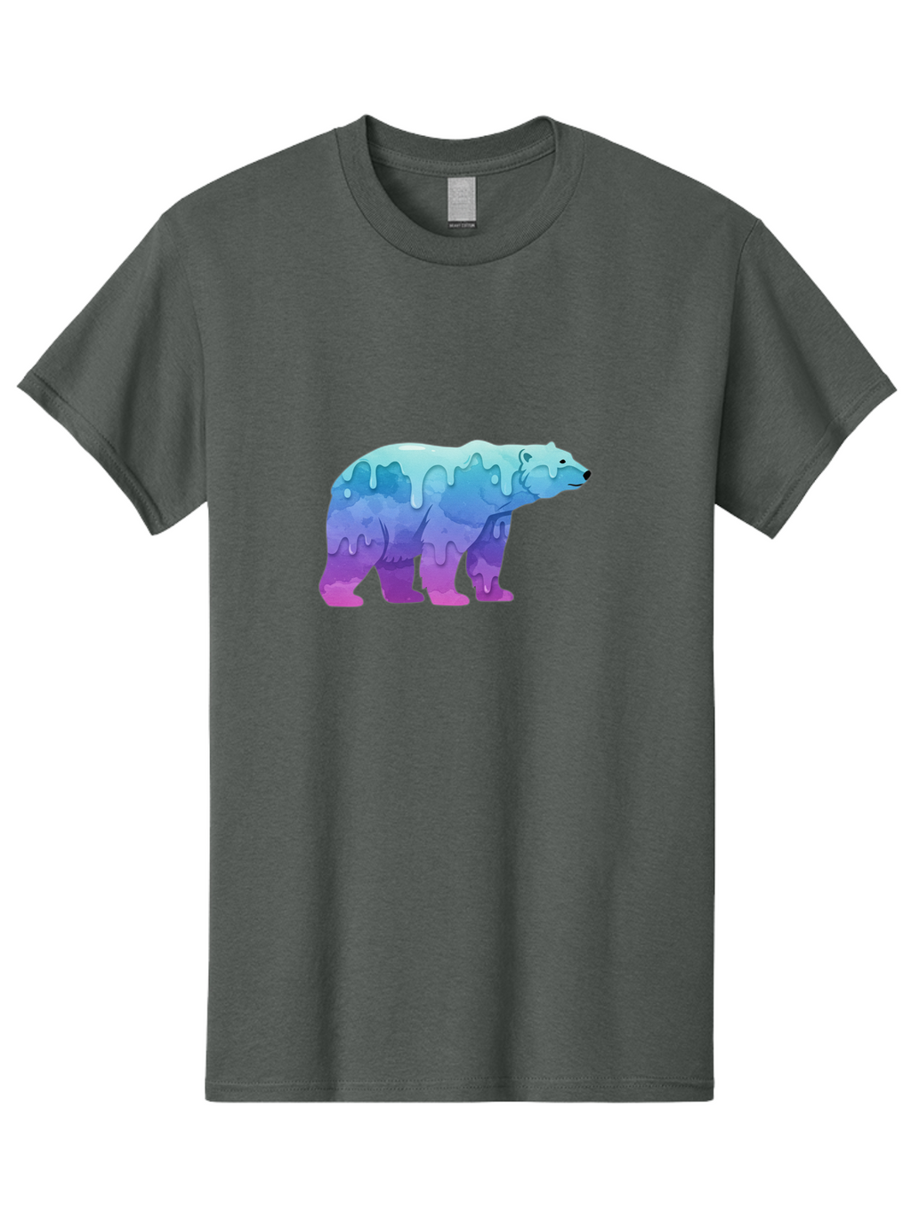Melting-Polar-Bear-2 Men'S Graphic Tee, 100% Cotton, Comfortable Casual Summer Wear, Machine Washable, Vintage Camera, Old Camera, Antique Camera, Black Camera, Classic Photography, Photography Equipment, Nostalgic Device, Film Camera, Baf210