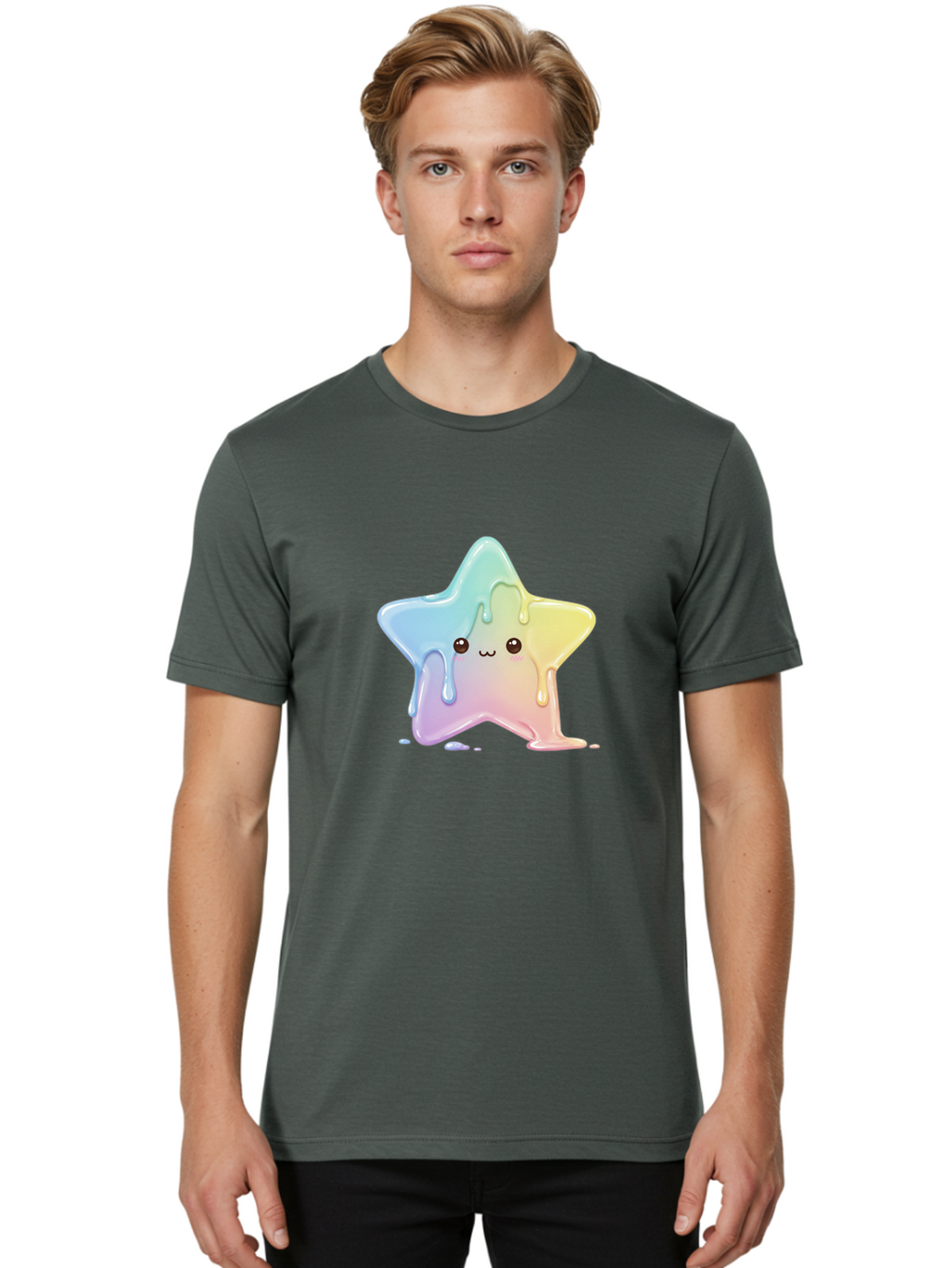 Melting-Star Men'S Graphic Tee, 100% Cotton, Comfortable Casual Summer Wear, Machine Washable, Vintage Camera, Old Camera, Antique Camera, Black Camera, Classic Photography, Photography Equipment, Nostalgic Device, Film Camera, Camera Art Baf212