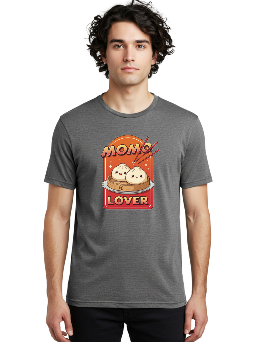 Momo-Lover-1 Men'S Graphic Tee, 100% Cotton, Comfortable Casual Summer Wear, Machine Washable, Vintage Camera, Old Camera, Antique Camera, Black Camera, Classic Photography, Photography Equipment, Nostalgic Device, Film Camera, Camera Art Baf220