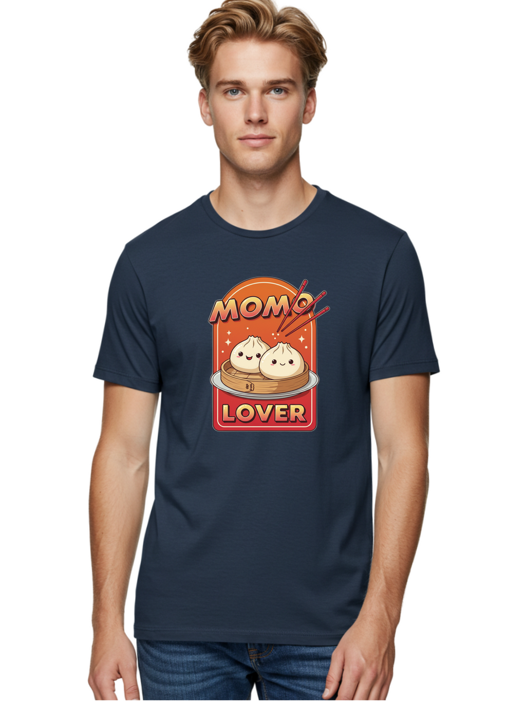 Momo-Lover-1 Men'S Graphic Tee, 100% Cotton, Comfortable Casual Summer Wear, Machine Washable, Vintage Camera, Old Camera, Antique Camera, Black Camera, Classic Photography, Photography Equipment, Nostalgic Device, Film Camera, Camera Art Baf220
