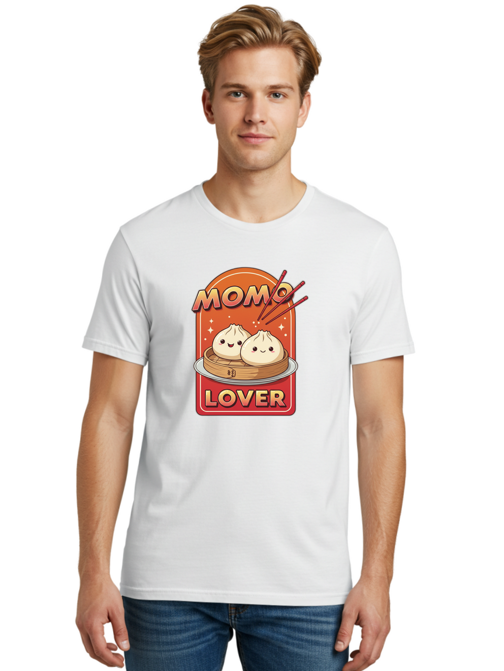 Momo-Lover-1 Men'S Graphic Tee, 100% Cotton, Comfortable Casual Summer Wear, Machine Washable, Vintage Camera, Old Camera, Antique Camera, Black Camera, Classic Photography, Photography Equipment, Nostalgic Device, Film Camera, Camera Art Baf220