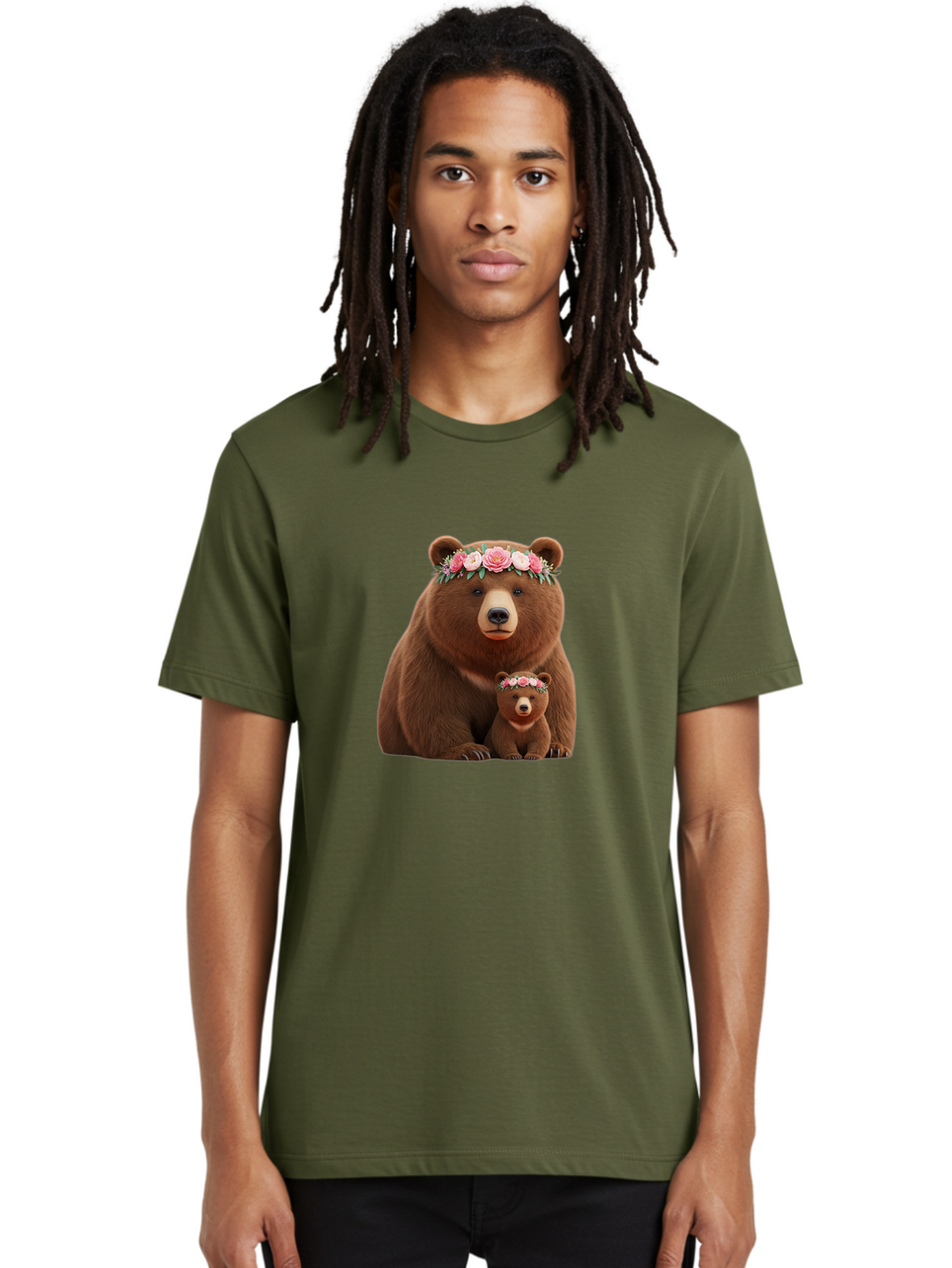 Mother-Bear-Cub Men'S Graphic Tee, 100% Cotton, Comfortable Casual Summer Wear, Machine Washable, Vintage Camera, Old Camera, Antique Camera, Black Camera, Classic Photography, Photography Equipment, Nostalgic Device, Film Camera, Camera Art Baf233