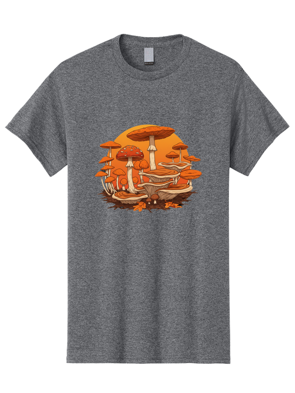 Mushroom-Cluster Men'S Graphic Tee, 100% Cotton, Comfortable Casual Summer Wear, Machine Washable, Vintage Camera, Old Camera, Antique Camera, Black Camera, Classic Photography, Photography Equipment, Nostalgic Device, Film Camera, Camera Art Baf235