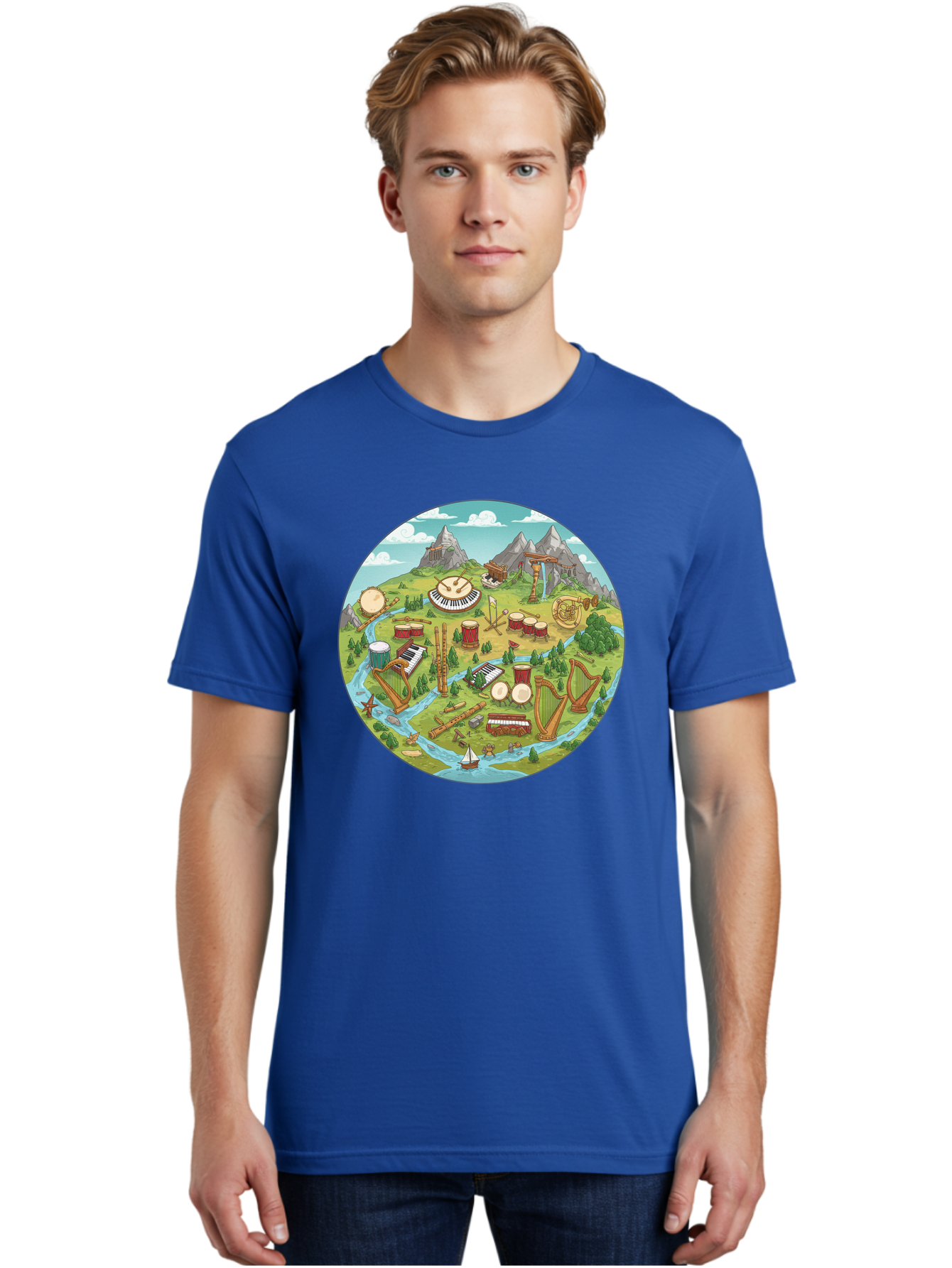 Music-Instruments-Landscape Men'S Graphic Tee, 100% Cotton, Comfortable Casual Summer Wear, Machine Washable, Vintage Camera, Old Camera, Antique Camera, Black Camera, Classic Photography, Photography Equipment, Nostalgic Device, Film Camera, Baf236