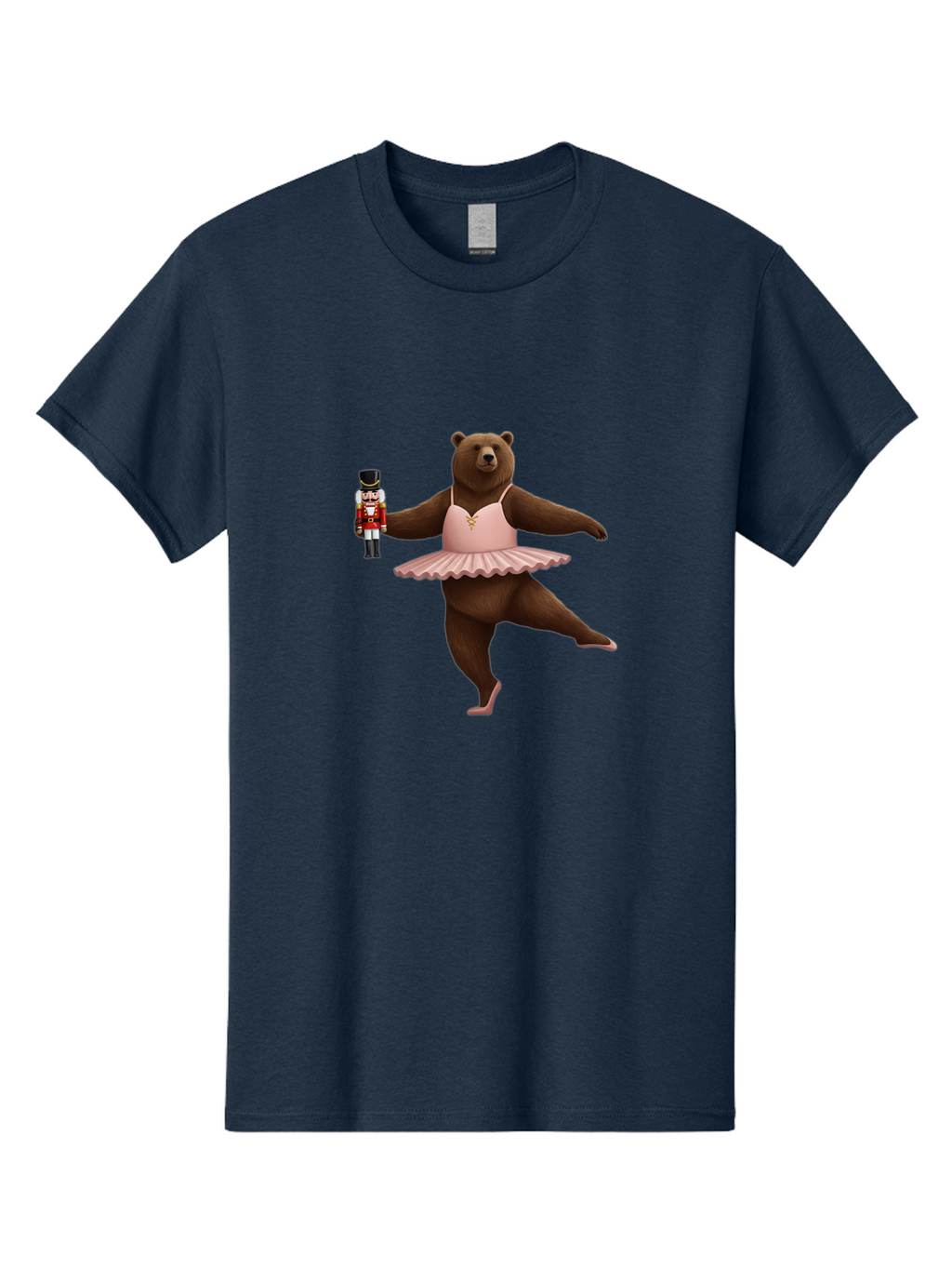 Nutcracker-Bear Men'S Graphic Tee, 100% Cotton, Comfortable Casual Summer Wear, Machine Washable, Vintage Camera, Old Camera, Antique Camera, Black Camera, Classic Photography, Photography Equipment, Nostalgic Device, Film Camera, Camera Art Baf239