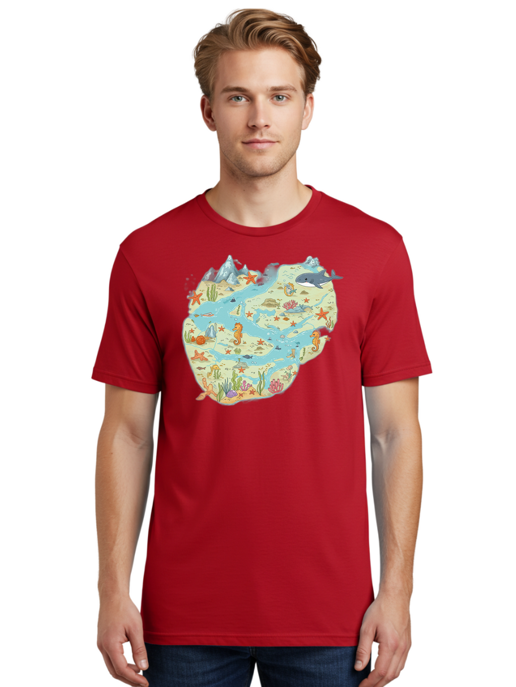 Ocean-Puzzle Men'S Graphic Tee, 100% Cotton, Comfortable Casual Summer Wear, Machine Washable, Vintage Camera, Old Camera, Antique Camera, Black Camera, Classic Photography, Photography Equipment, Nostalgic Device, Film Camera, Camera Art Baf240