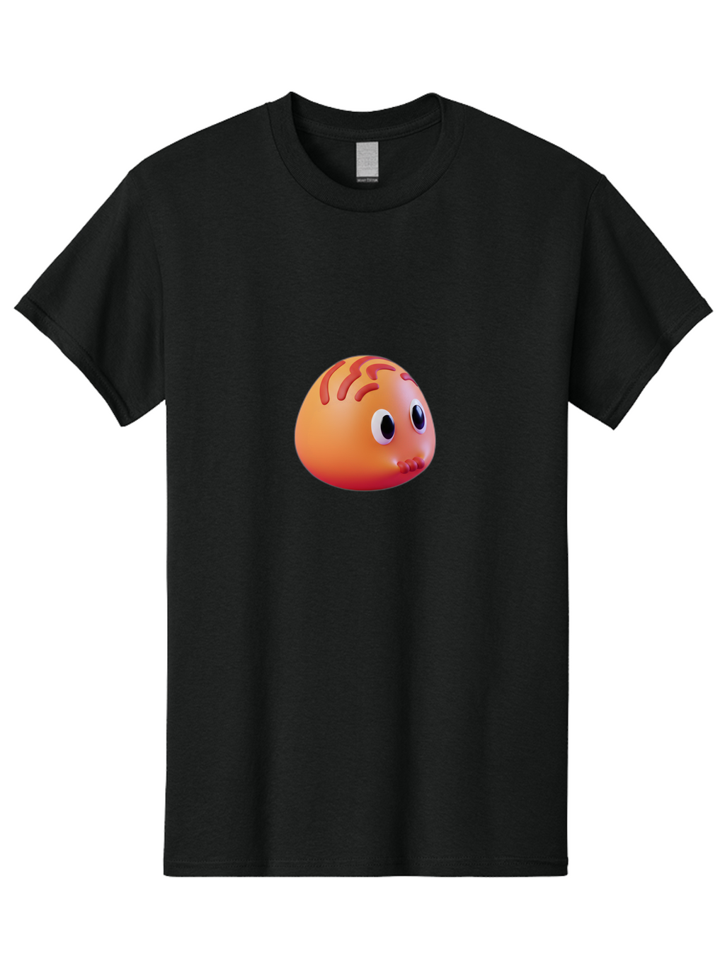 Orange-Emoji Men'S Graphic Tee, 100% Cotton, Comfortable Casual Summer Wear, Machine Washable, Vintage Camera, Old Camera, Antique Camera, Black Camera, Classic Photography, Photography Equipment, Nostalgic Device, Film Camera, Camera Art Baf242
