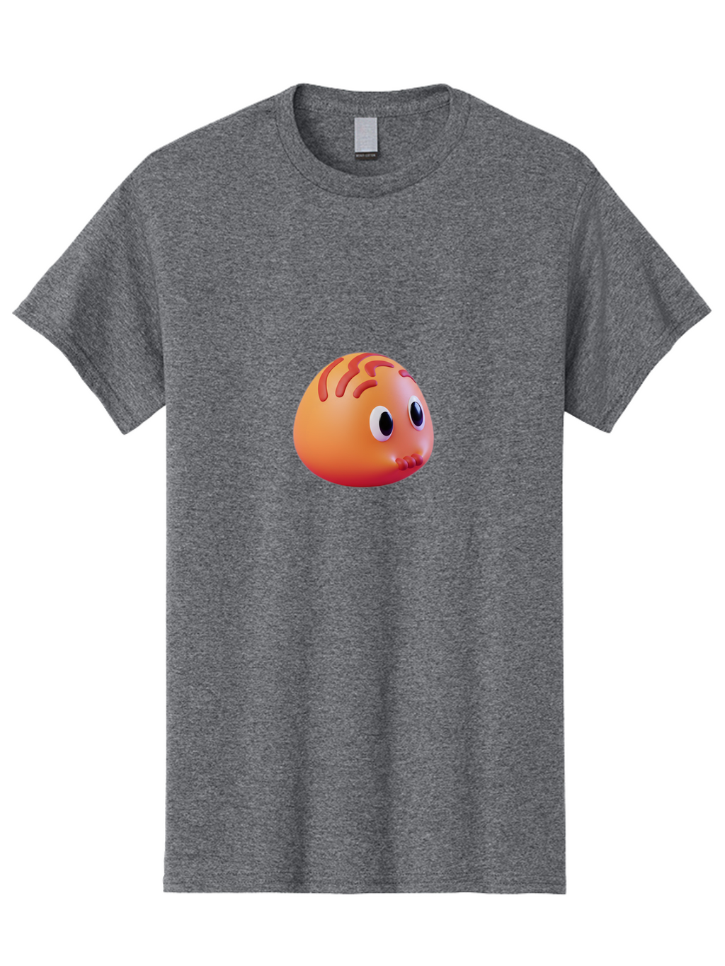 Orange-Emoji Men'S Graphic Tee, 100% Cotton, Comfortable Casual Summer Wear, Machine Washable, Vintage Camera, Old Camera, Antique Camera, Black Camera, Classic Photography, Photography Equipment, Nostalgic Device, Film Camera, Camera Art Baf242
