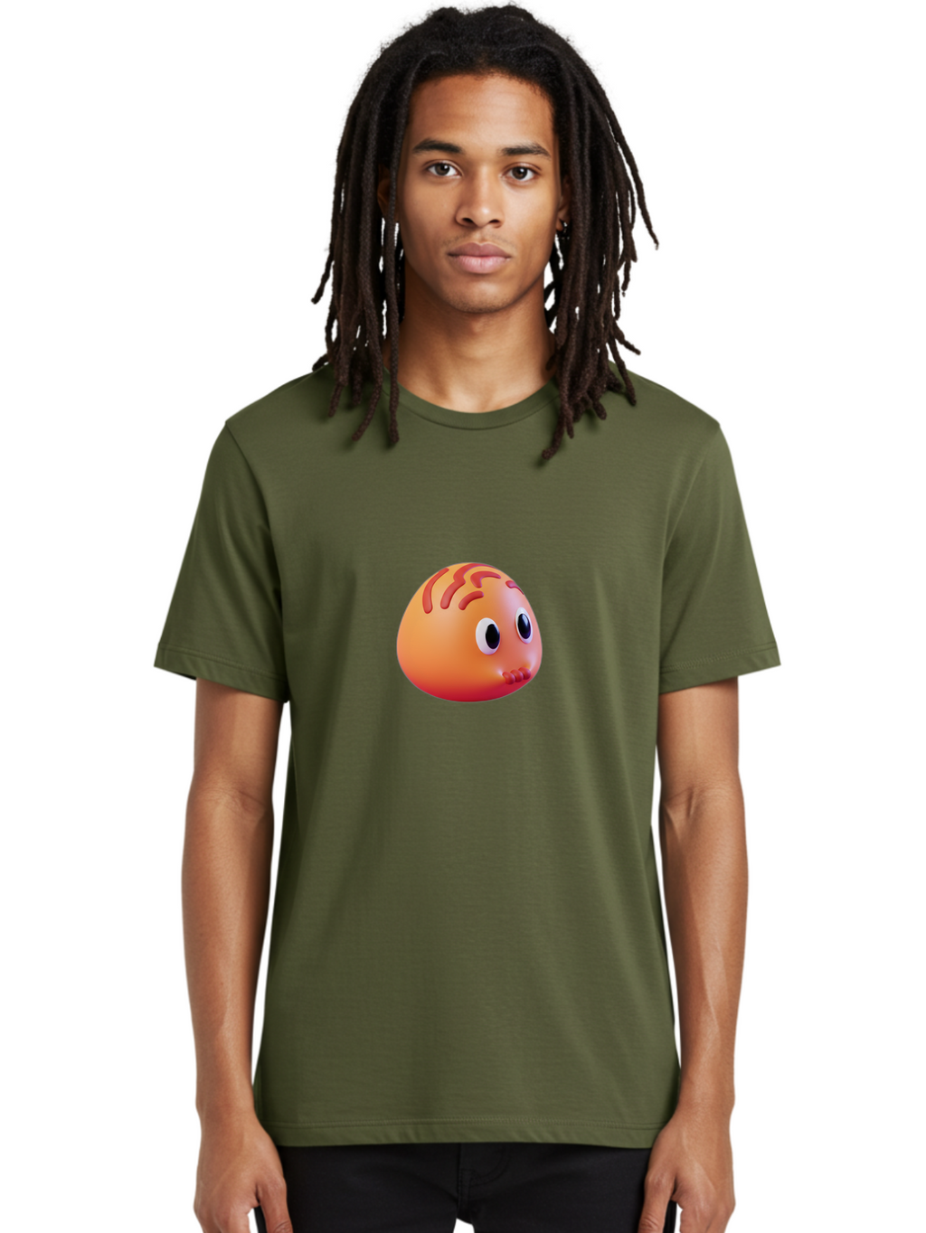 Orange-Emoji Men'S Graphic Tee, 100% Cotton, Comfortable Casual Summer Wear, Machine Washable, Vintage Camera, Old Camera, Antique Camera, Black Camera, Classic Photography, Photography Equipment, Nostalgic Device, Film Camera, Camera Art Baf242