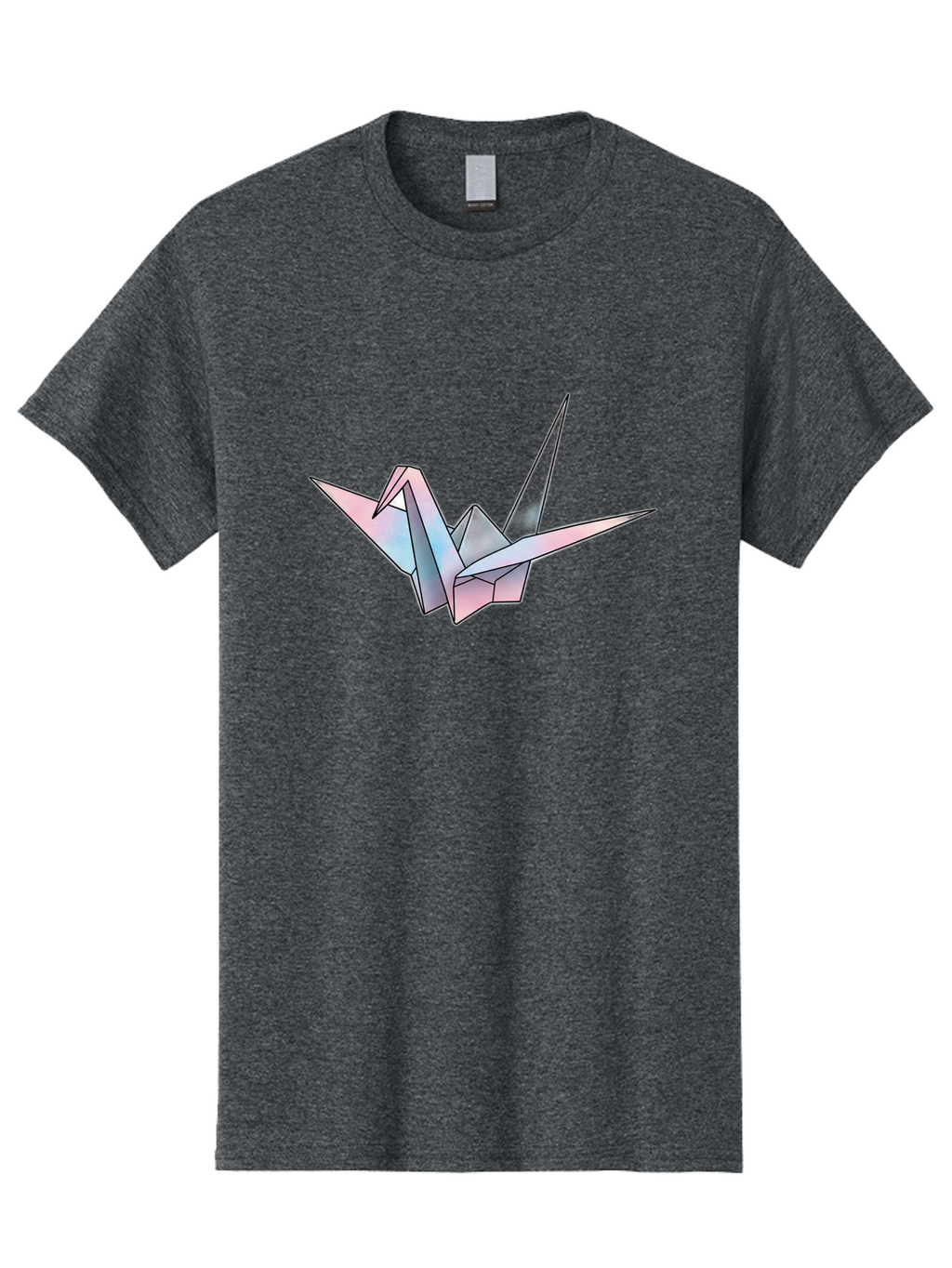 Origami-Crane-2 Men'S Graphic Tee, 100% Cotton, Comfortable Casual Summer Wear, Machine Washable, Vintage Camera, Old Camera, Antique Camera, Black Camera, Classic Photography, Photography Equipment, Nostalgic Device, Film Camera, Camera Art Baf250