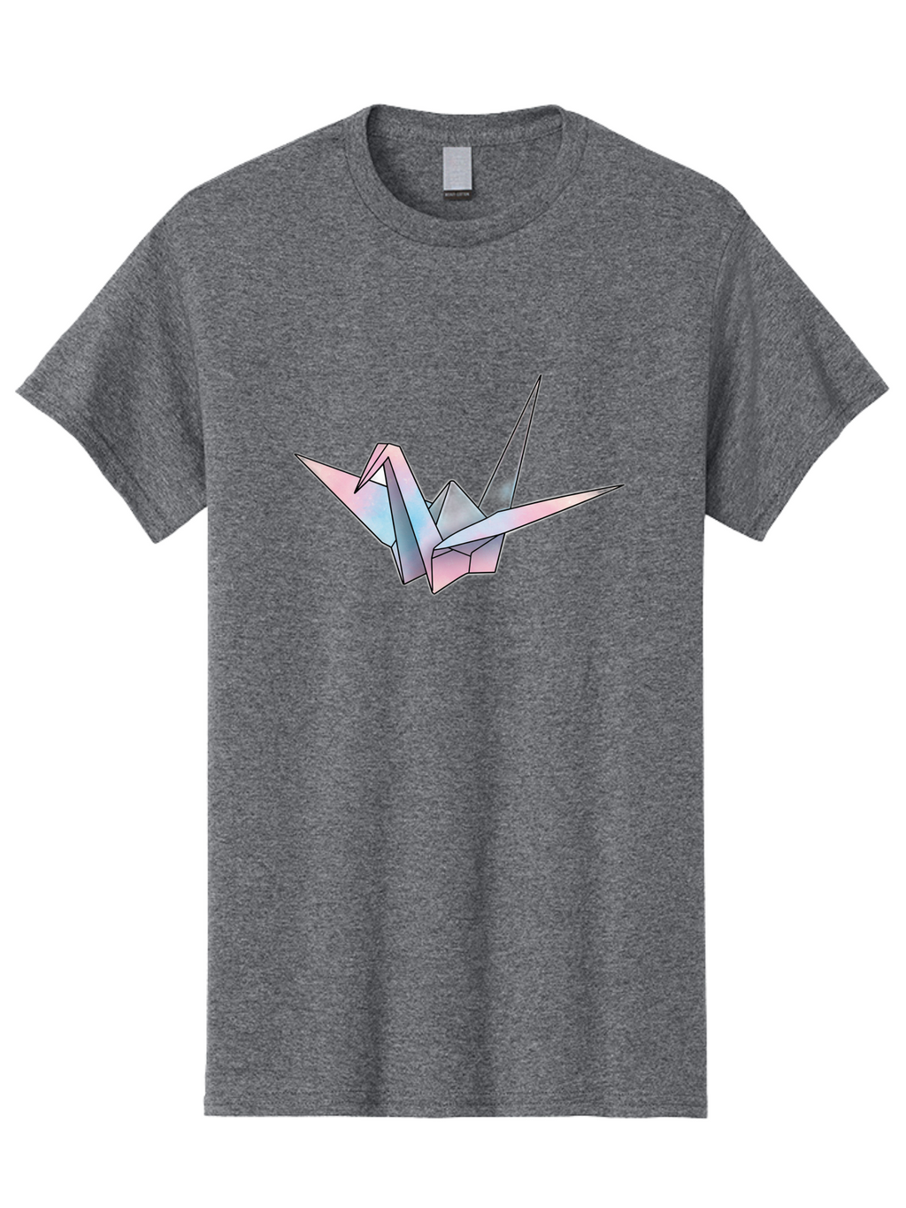 Origami-Crane-2 Men'S Graphic Tee, 100% Cotton, Comfortable Casual Summer Wear, Machine Washable, Vintage Camera, Old Camera, Antique Camera, Black Camera, Classic Photography, Photography Equipment, Nostalgic Device, Film Camera, Camera Art Baf250