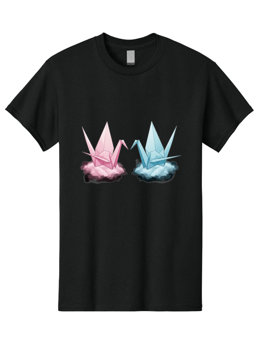 Origami-Cranes Men'S Graphic Tee, 100% Cotton, Comfortable Casual Summer Wear, Machine Washable, Vintage Camera, Old Camera, Antique Camera, Black Camera, Classic Photography, Photography Equipment, Nostalgic Device, Film Camera, Camera Art Baf257