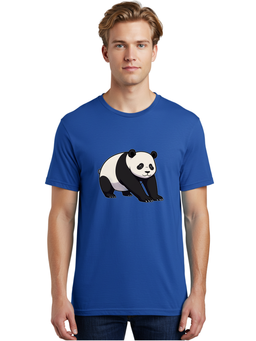 Panda-2 Men'S Graphic Tee, 100% Cotton, Comfortable Casual Summer Wear, Machine Washable, Vintage Camera, Old Camera, Antique Camera, Black Camera, Classic Photography, Photography Equipment, Nostalgic Device, Film Camera, Camera Art Baf260