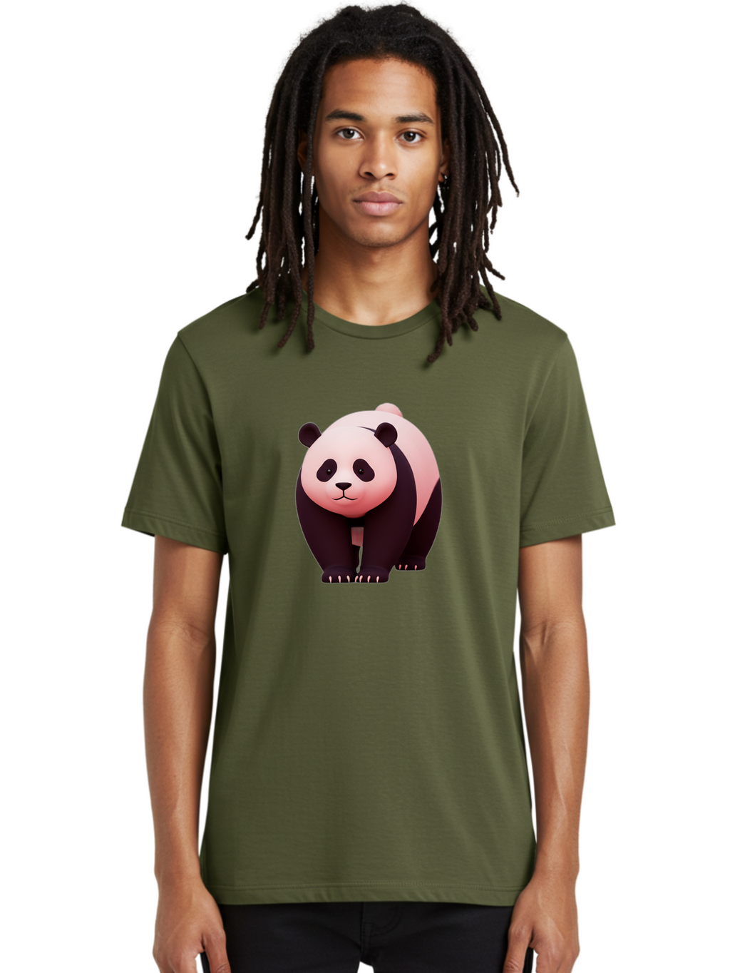Panda-3 Men'S Graphic Tee, 100% Cotton, Comfortable Casual Summer Wear, Machine Washable, Vintage Camera, Old Camera, Antique Camera, Black Camera, Classic Photography, Photography Equipment, Nostalgic Device, Film Camera, Camera Art Baf261