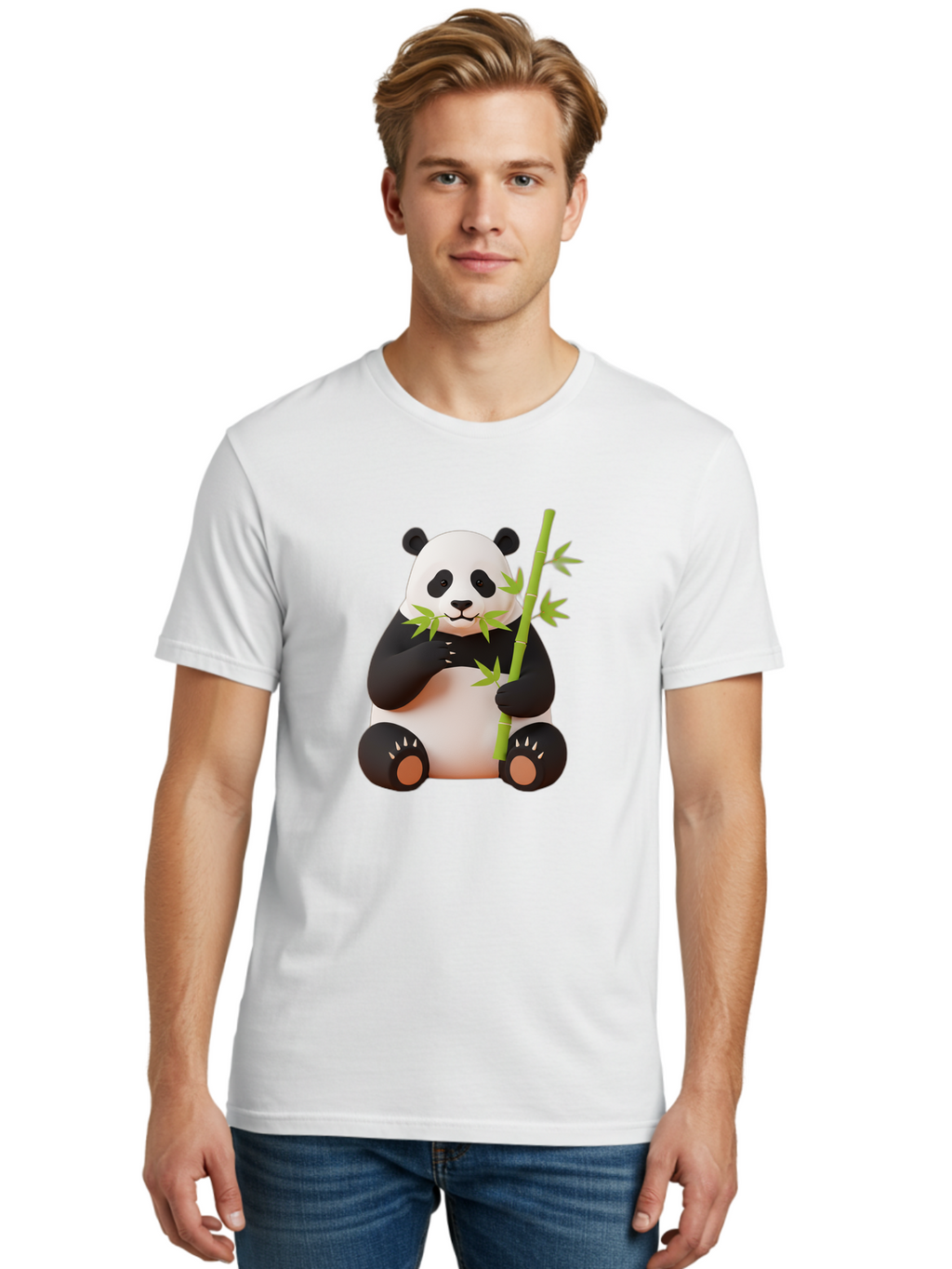 Panda-6 Men'S Graphic Tee, 100% Cotton, Comfortable Casual Summer Wear, Machine Washable, Vintage Camera, Old Camera, Antique Camera, Black Camera, Classic Photography, Photography Equipment, Nostalgic Device, Film Camera, Camera Art Baf264