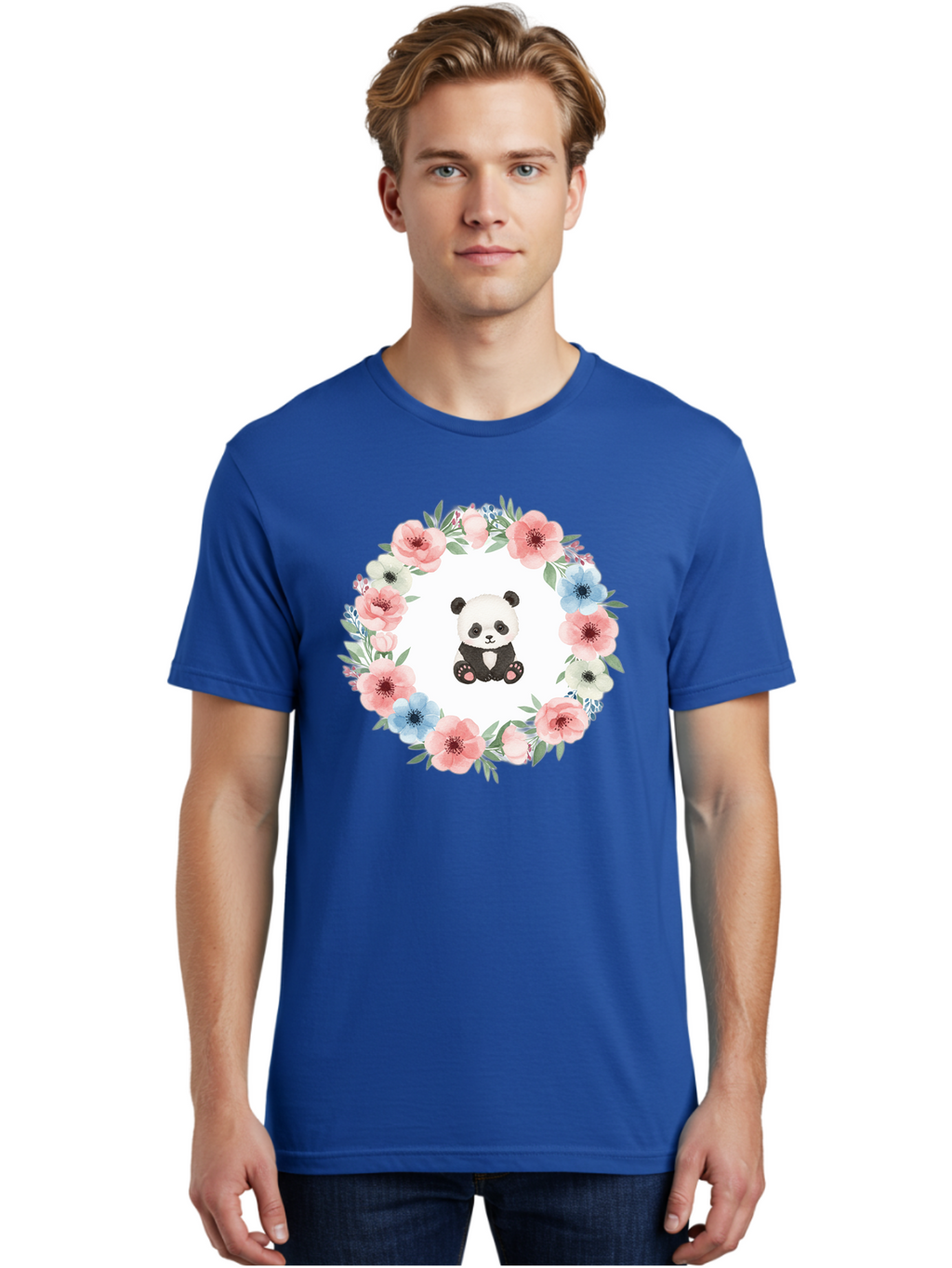 Panda-And-Flowers Men'S Graphic Tee, 100% Cotton, Comfortable Casual Summer Wear, Machine Washable, Vintage Camera, Old Camera, Antique Camera, Black Camera, Classic Photography, Photography Equipment, Nostalgic Device, Film Camera, Camera Art Baf266