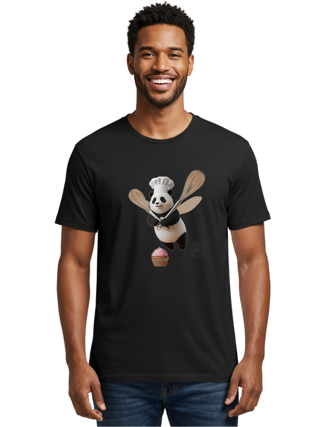 Panda-Chef Men'S Graphic Tee, 100% Cotton, Comfortable Casual Summer Wear, Machine Washable, Vintage Camera, Old Camera, Antique Camera, Black Camera, Classic Photography, Photography Equipment, Nostalgic Device, Film Camera, Camera Art Baf270