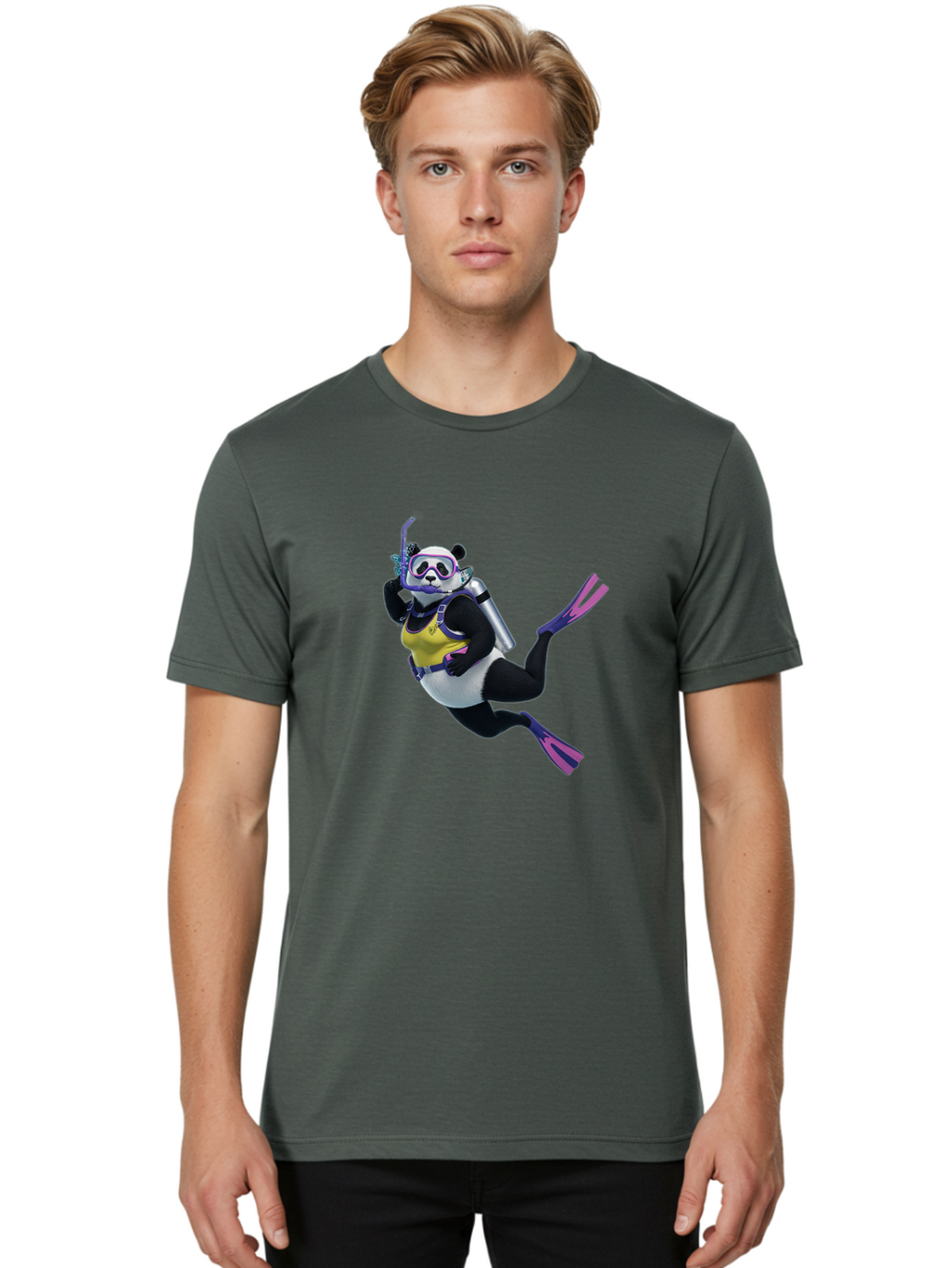 Panda-Diver Men'S Graphic Tee, 100% Cotton, Comfortable Casual Summer Wear, Machine Washable, Vintage Camera, Old Camera, Antique Camera, Black Camera, Classic Photography, Photography Equipment, Nostalgic Device, Film Camera, Camera Art Baf271